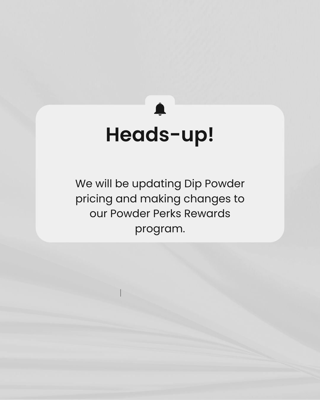 Fall 2025 update on pricing and Powder Perks changes - Double Dipp'd Dip Powder