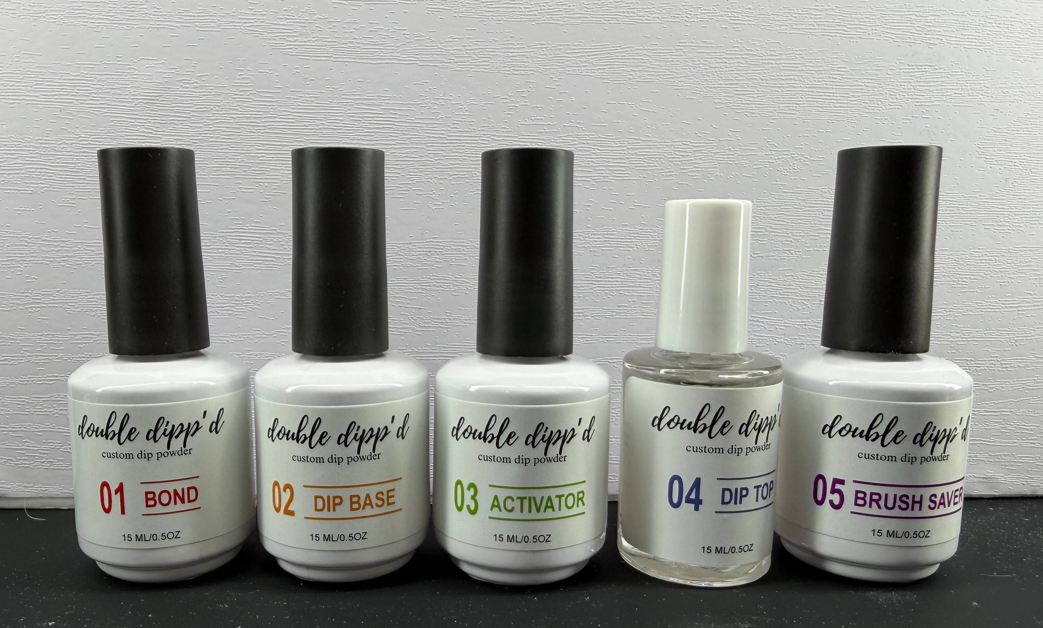 Dip Liquids - New Formula (Complete Set of 5)