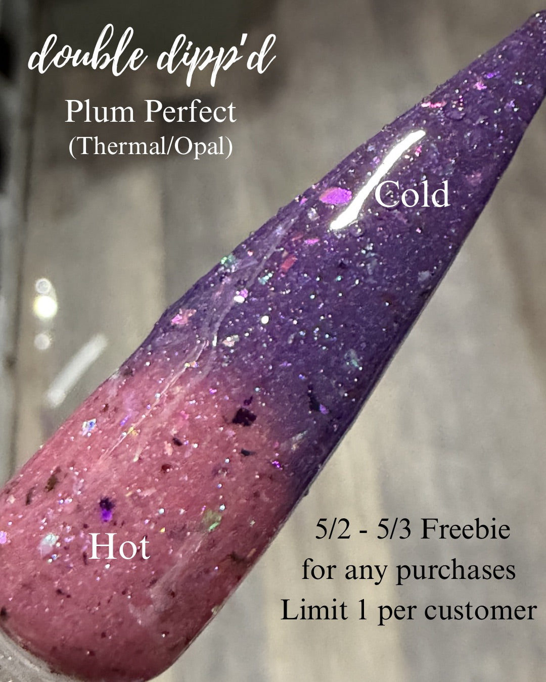 May 2026 Anniversary Month Dip Powders