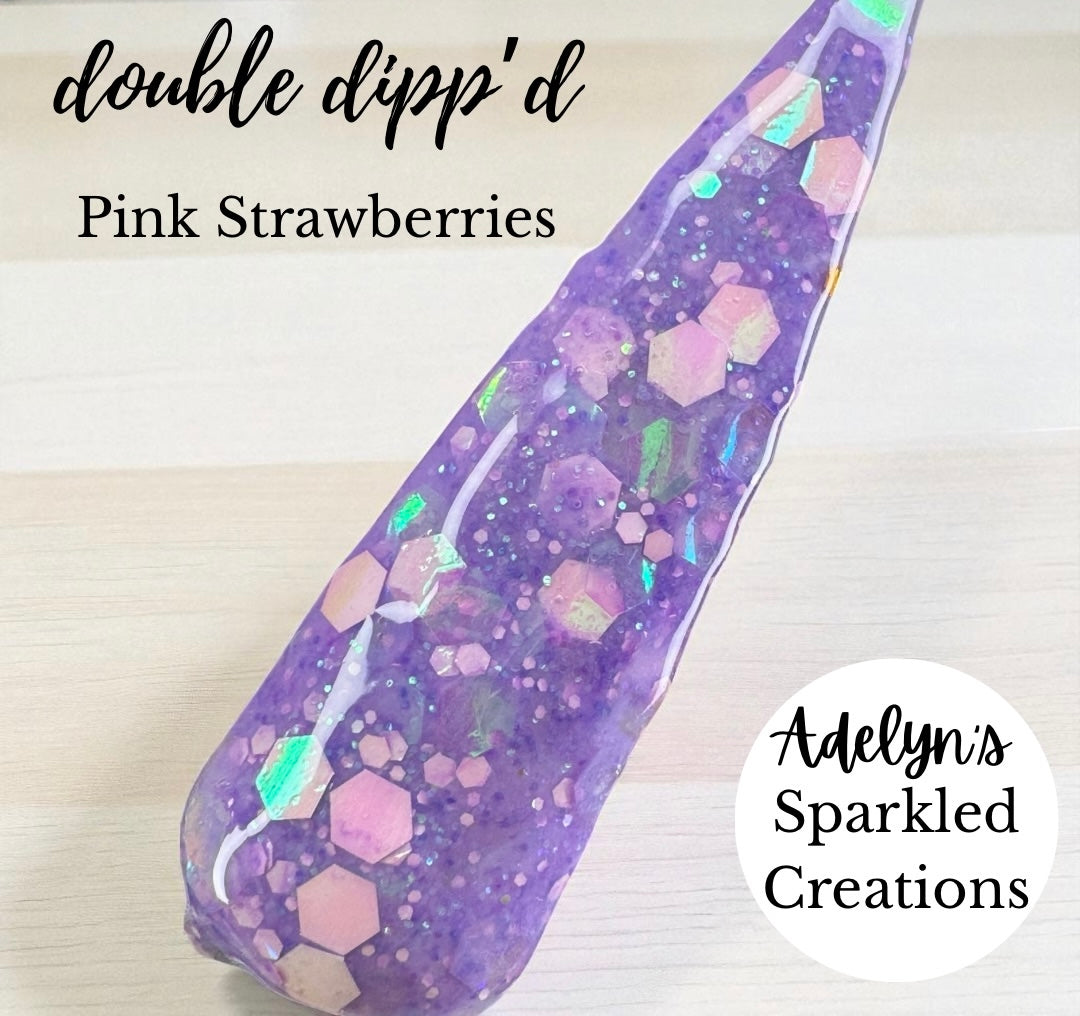 Pink Strawberries