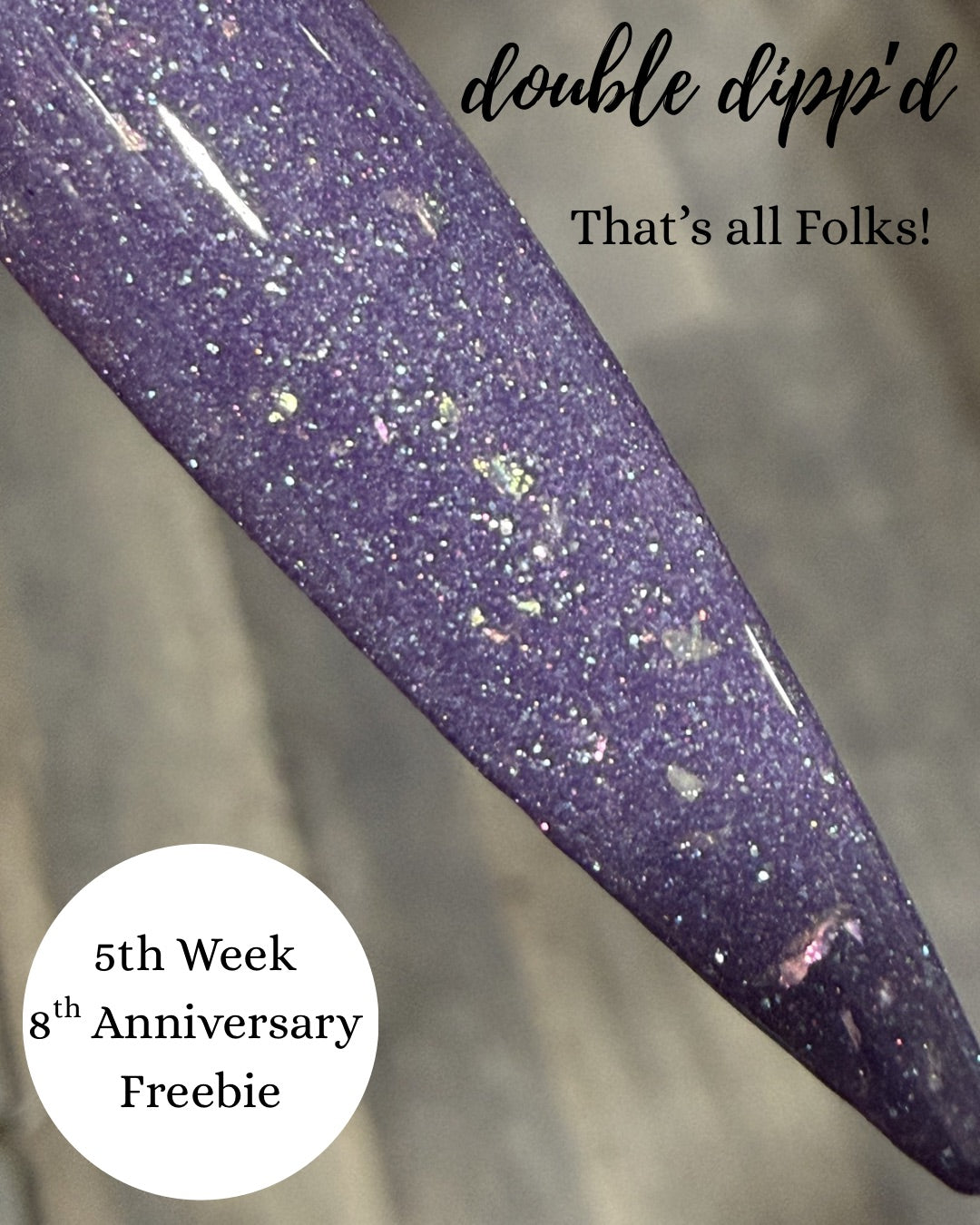 May 2026 Anniversary Month Dip Powders