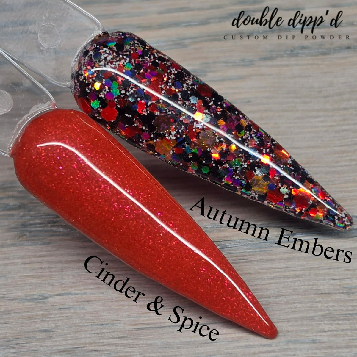 Autumn Embers Dip Powder - Dip Powder - Double Dipp'd Dip Powder