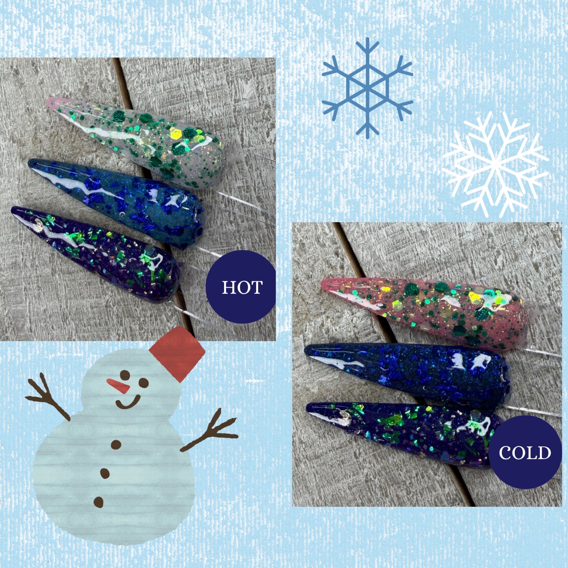 Black Friday Mystery Nail Dip Powders - Dip Powder - Double Dipp'd Dip Powder