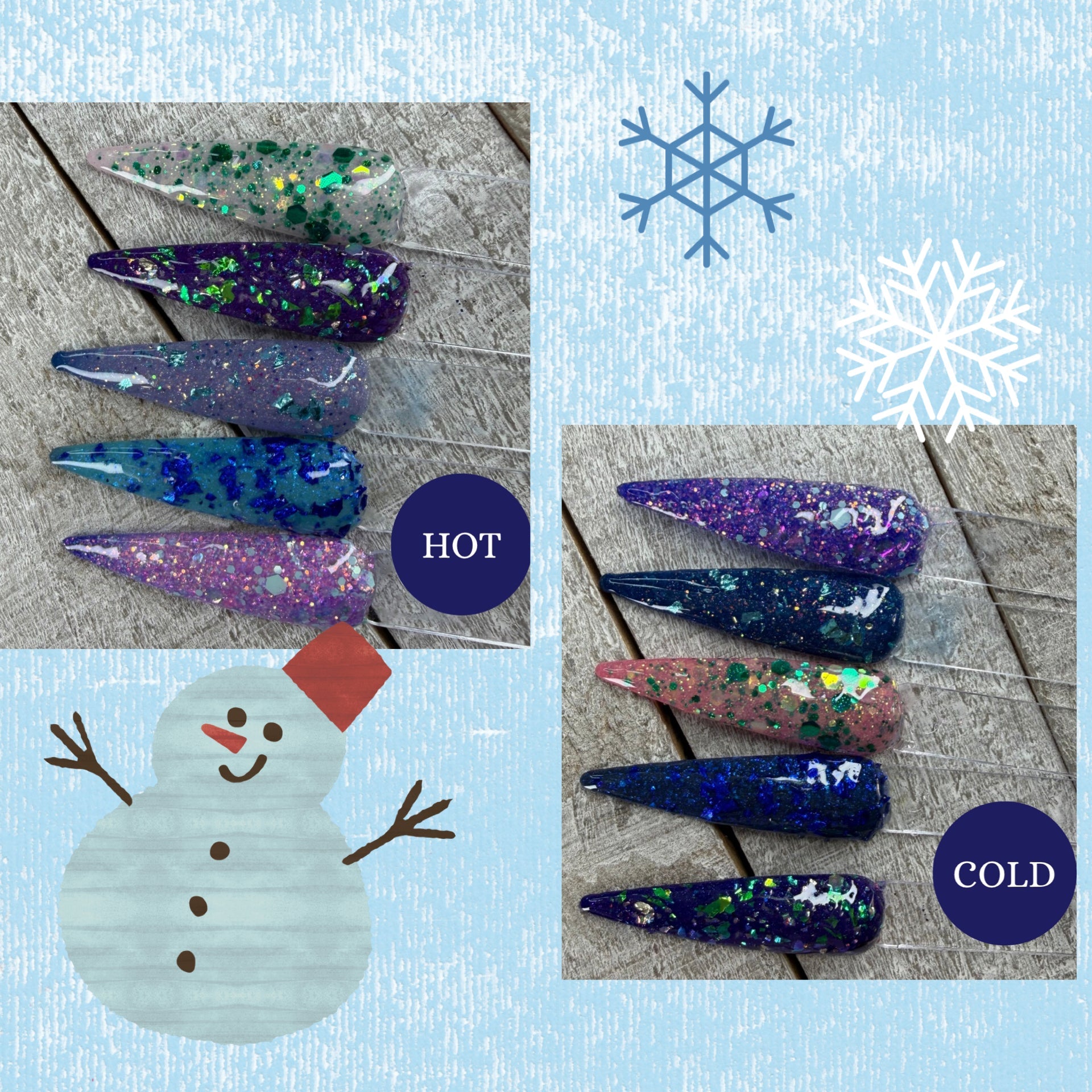 Black Friday Mystery Nail Dip Powders - Dip Powder - Double Dipp'd Dip Powder