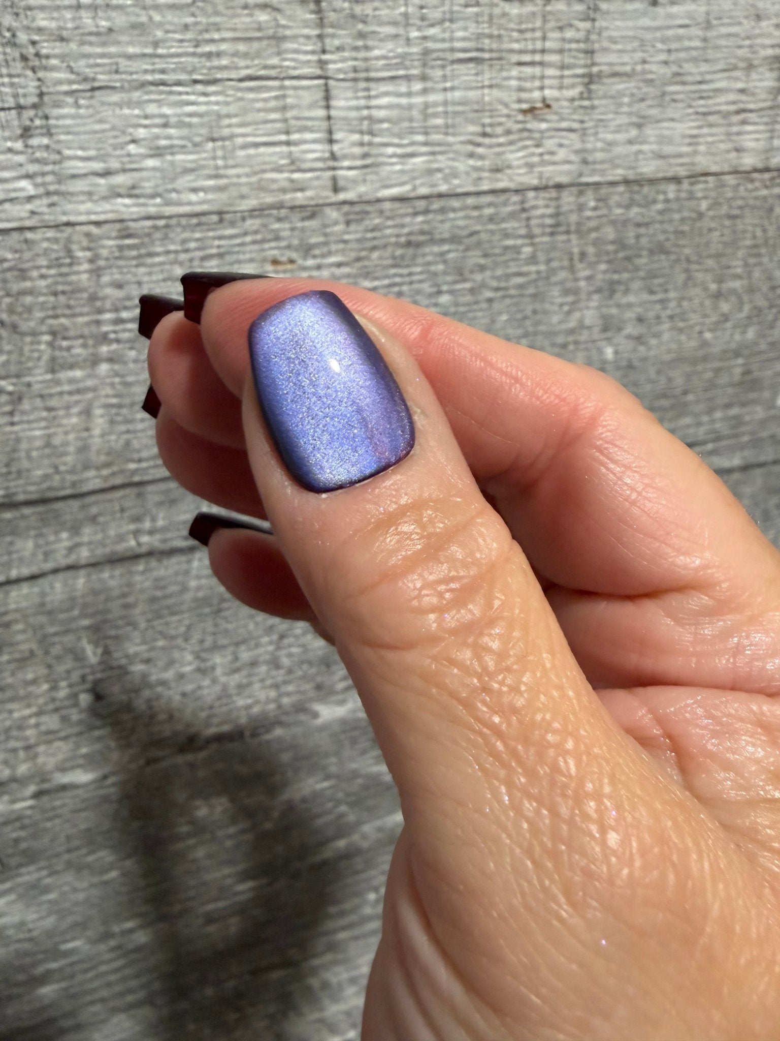 Blue Velvet Cat Eye Gel Polish - Gel Polish - Double Dipp'd Dip Powder