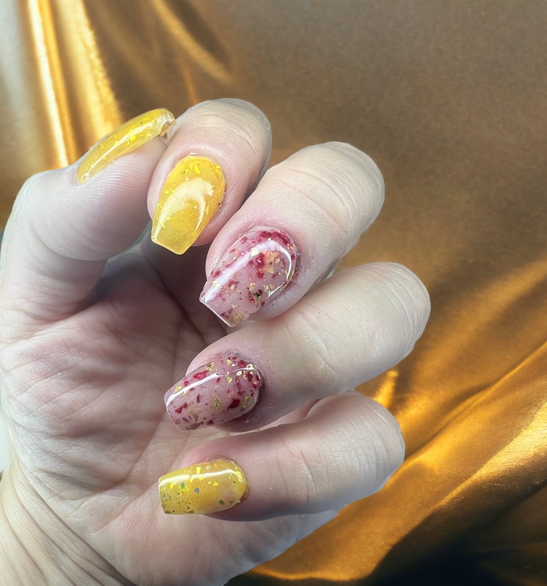 Citrine Quartz - Double Dipp'd Dip Powder