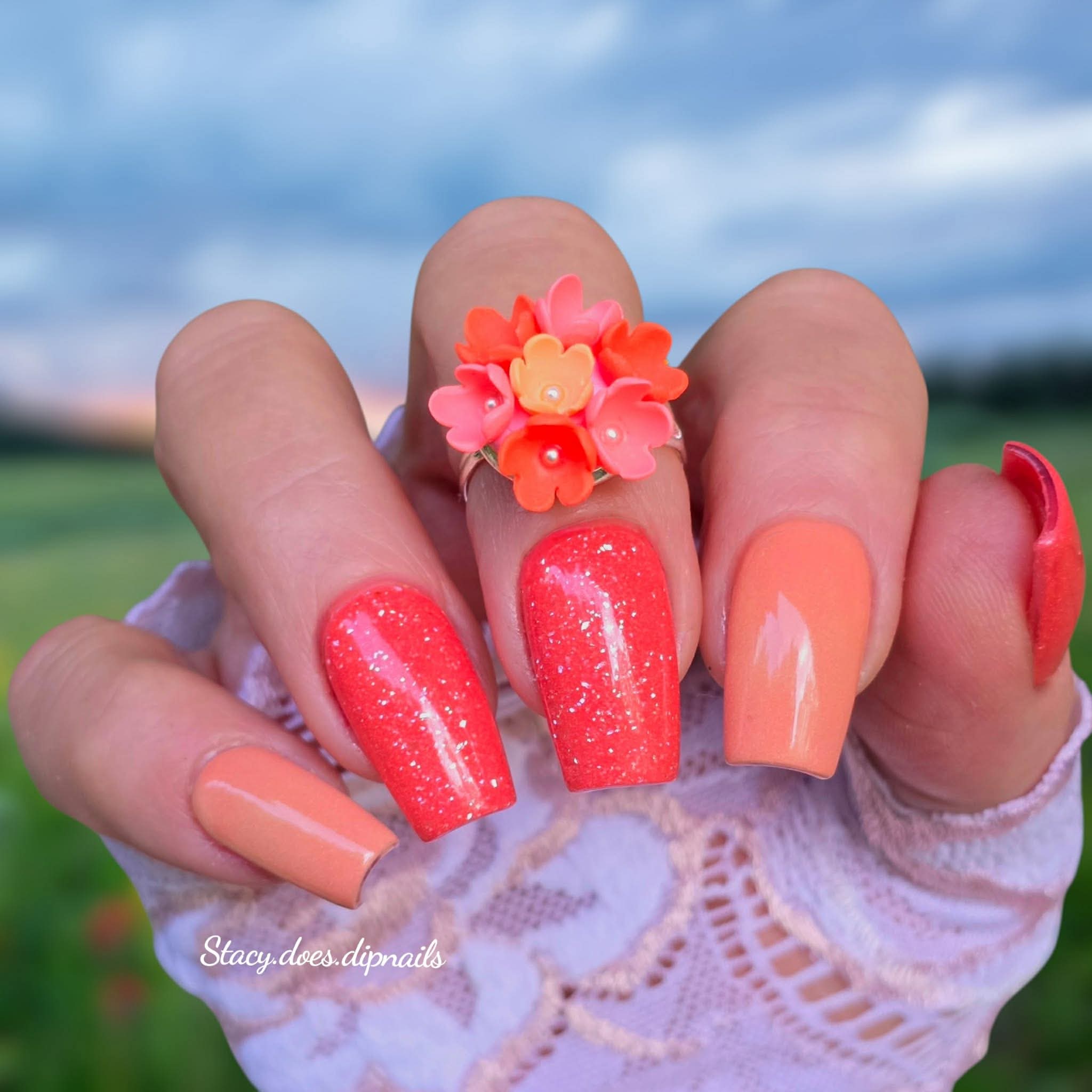 Coral Reef 2.0 Dip Powder - Dip Powder - Double Dipp'd Dip Powder