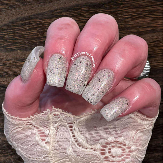 Custom Mix (Milky with Flakes) - Dip Powder - Double Dipp'd Dip Powder