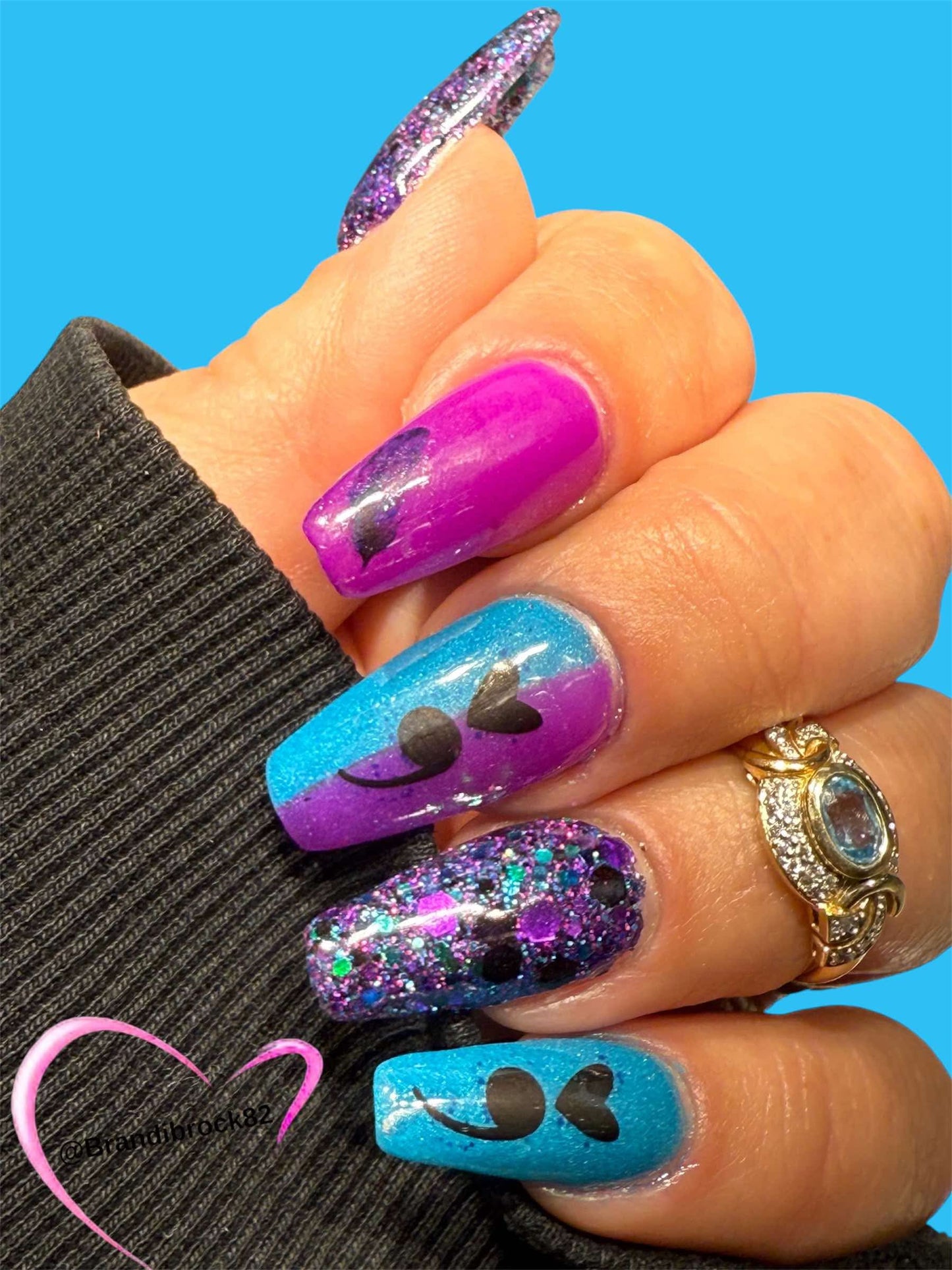 Trio of the Month (April) Royalty in Disguise, Sea Witch, Totally Teal