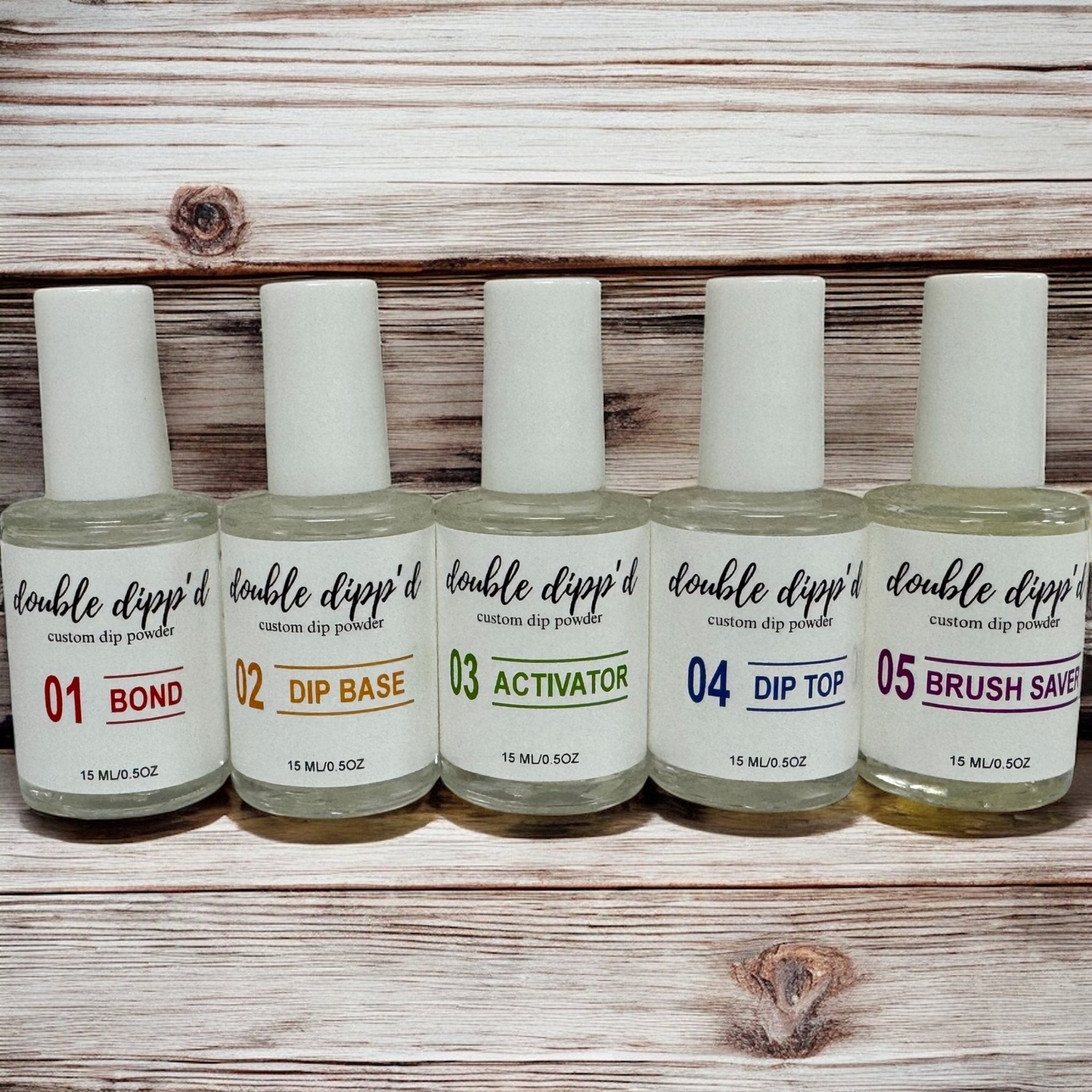 Dip Liquids - New Formula (Individual Bottles) - Liquids - Double Dipp'd Dip Powder