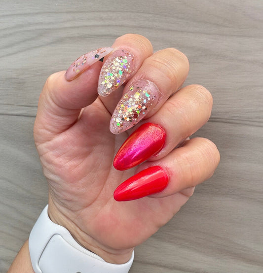 Drop Red Gorgeous - Double Dipp'd Dip Powder