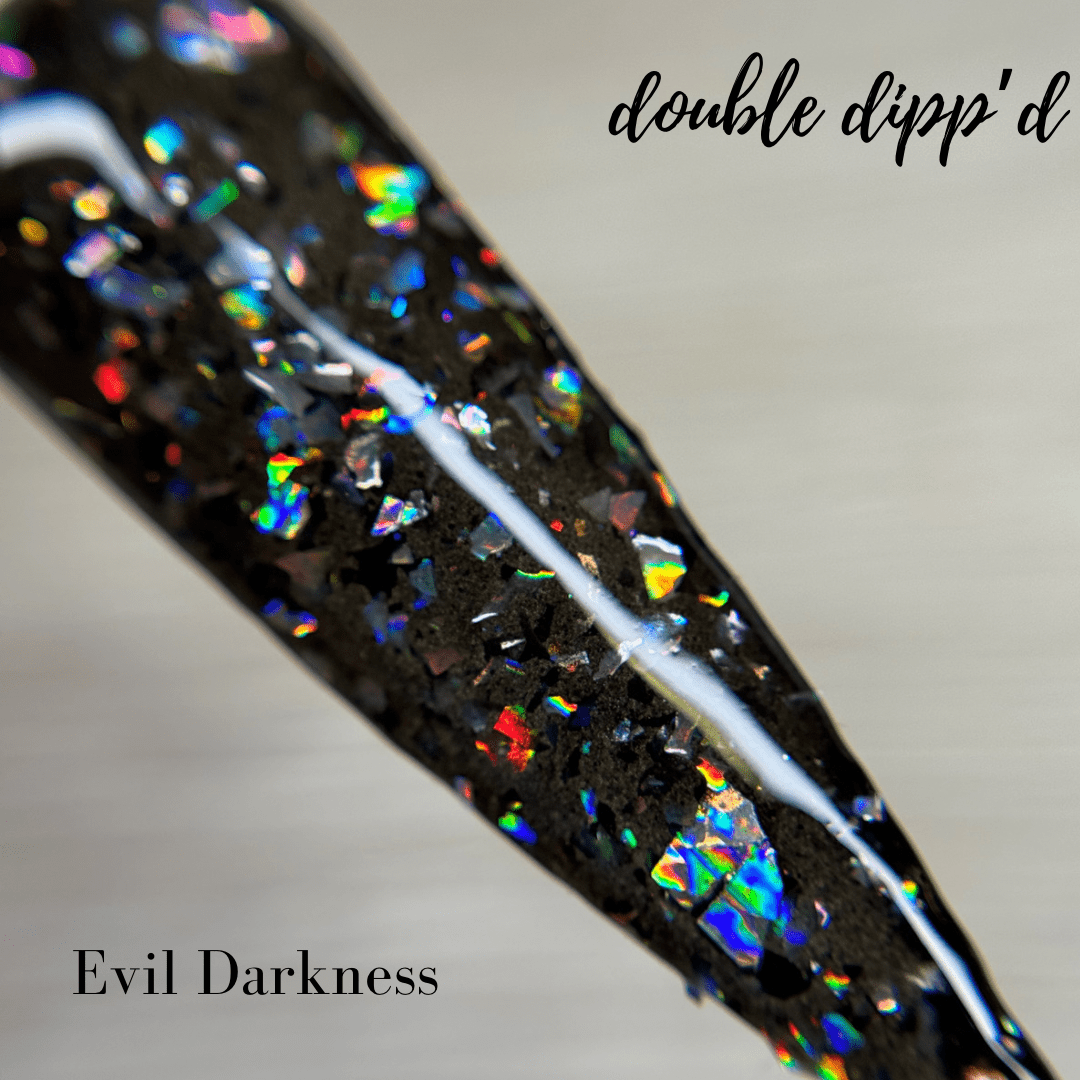 Evil Darkness - Dip Powder - Double Dipp'd Dip Powder