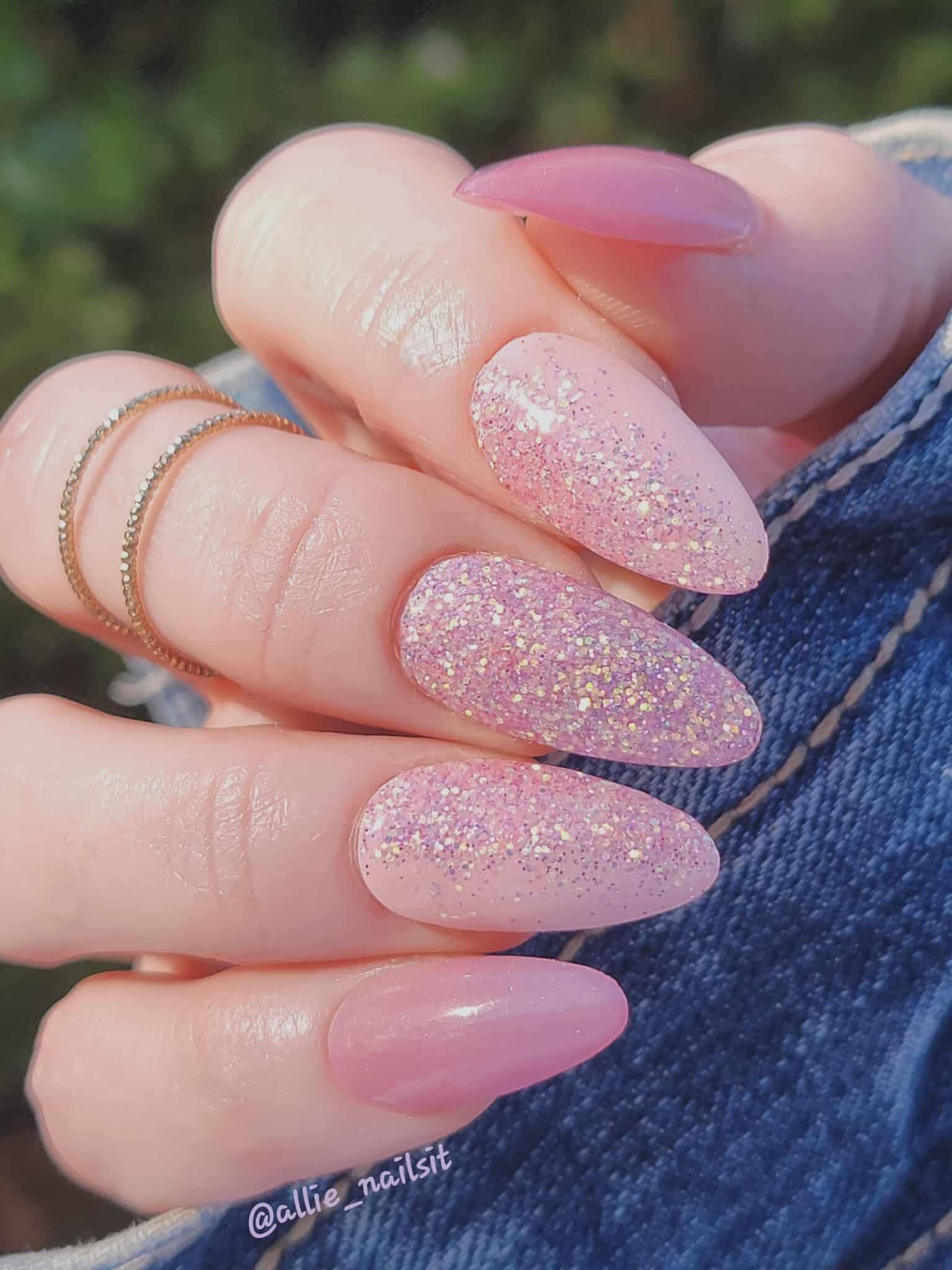 Fairy's Night Dip Powder - Adelyn's Sparkled Creations - Double Dipp'd Dip Powder