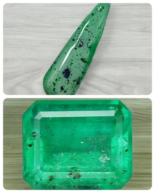 Green Jewel - Double Dipp'd Dip Powder