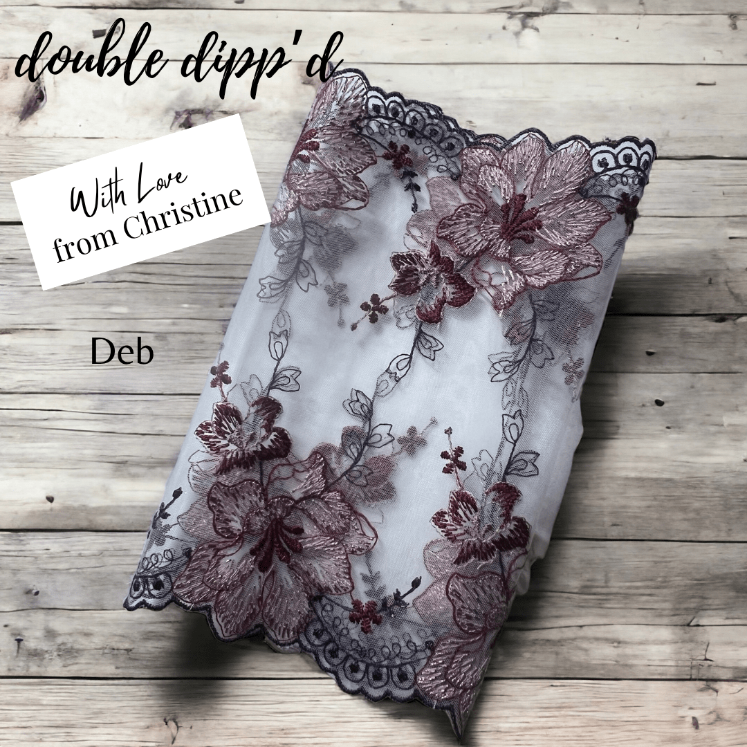 Handmade Mani Sleeves With Love from Christine - Double Dipp'd Dip Powder