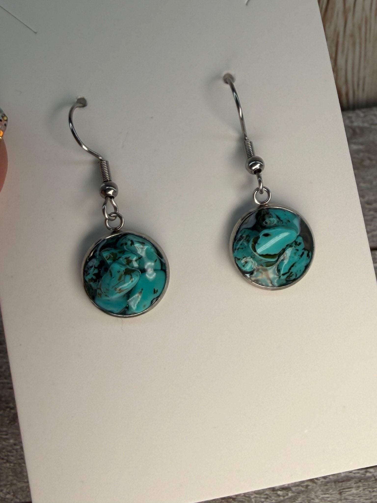 Handmade Resin Earrings and Earring/Pendant sets - Resin - Double Dipp'd Dip Powder