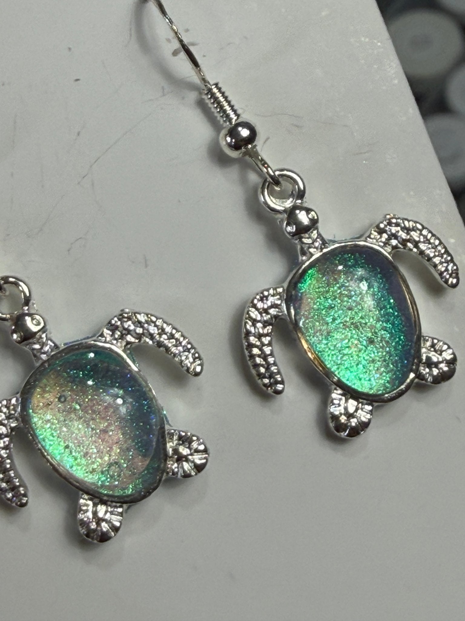 Handmade Resin Earrings and Earring/Pendant sets - Resin - Double Dipp'd Dip Powder