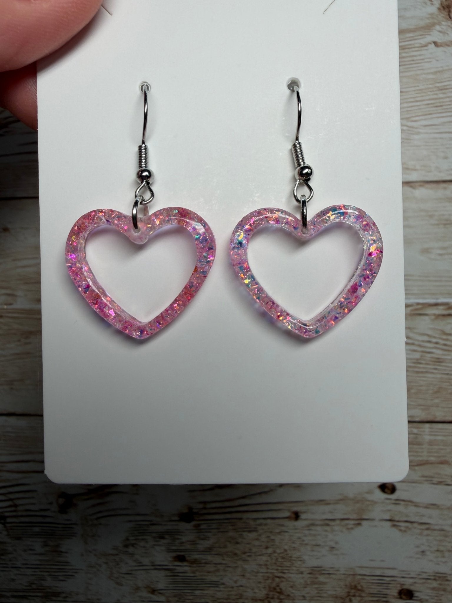 Handmade Resin Earrings and Earring/Pendant sets - Resin - Double Dipp'd Dip Powder