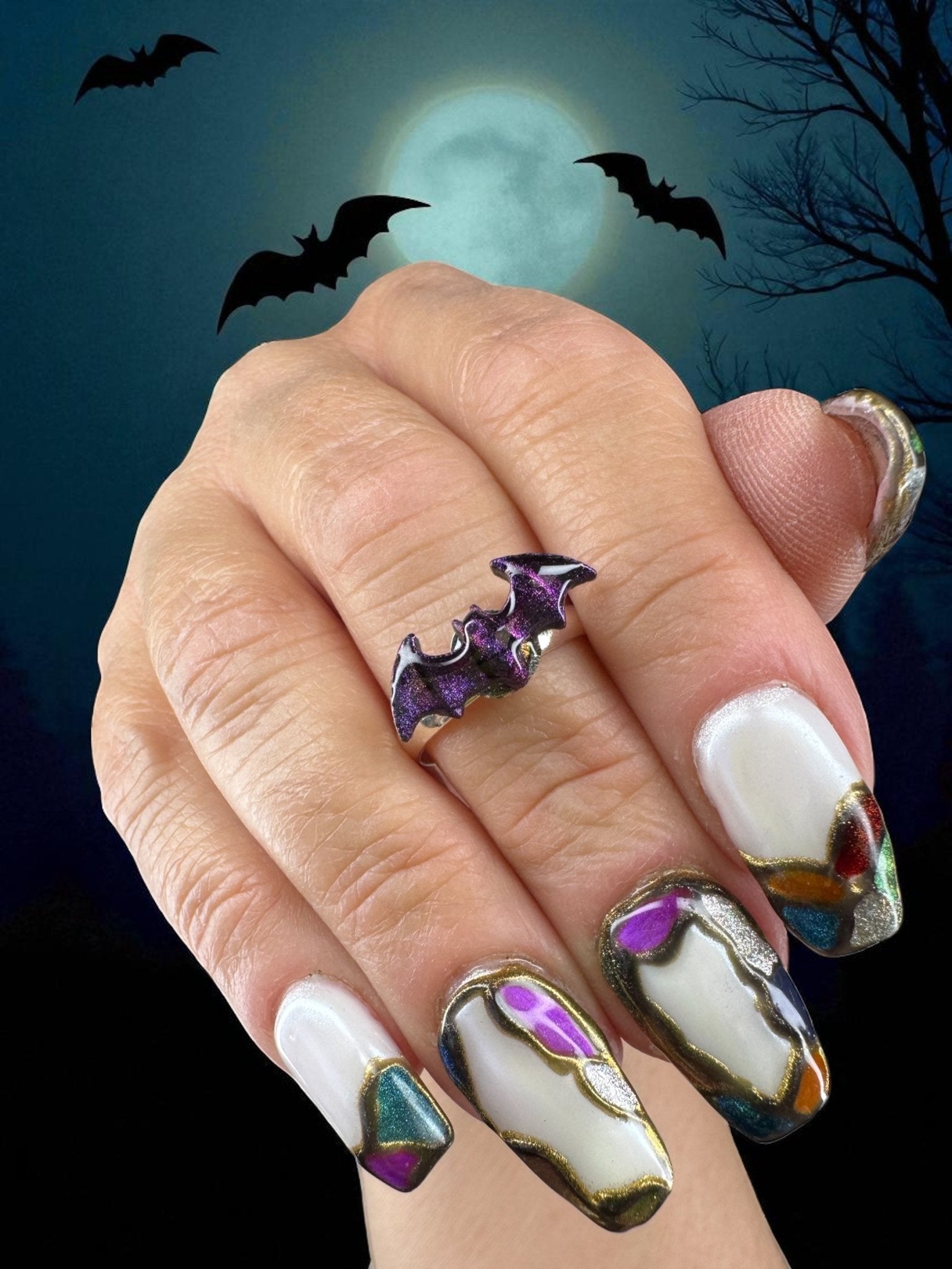 Handmade Resin Rings - Resin - Double Dipp'd Dip Powder