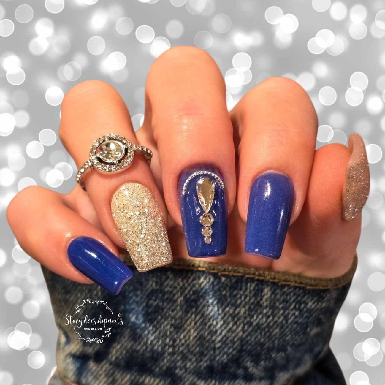 Indigo Blue - Double Dipp'd Dip Powder