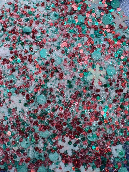 Jolly Christmas Dip Powder - Adelyn's Sparkled Creations - Double Dipp'd Dip Powder