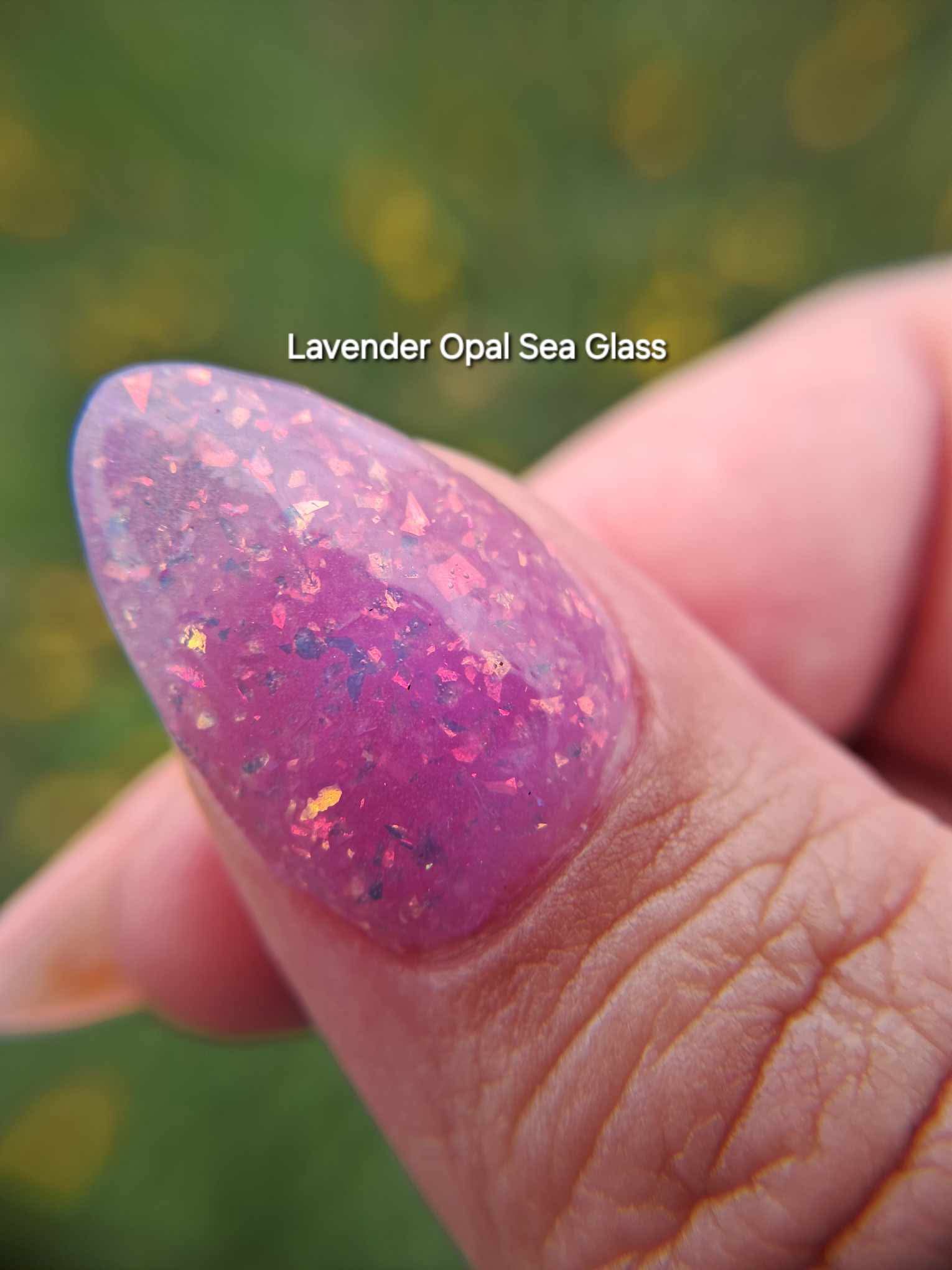 Lavender Opal Sea Glass - Dip Powder - Double Dipp'd Dip Powder