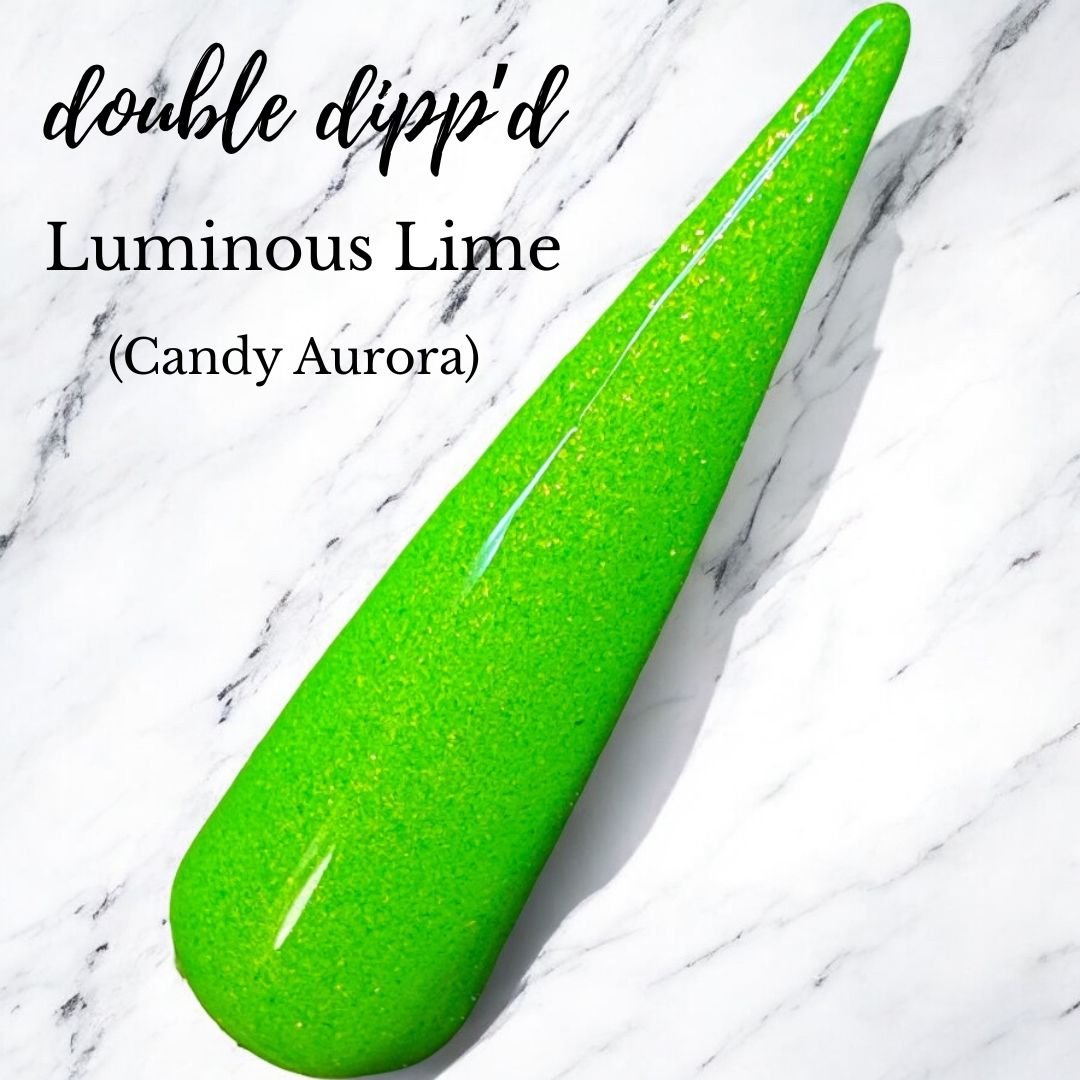 Luminous Lime - Dip Powder - Double Dipp'd Dip Powder