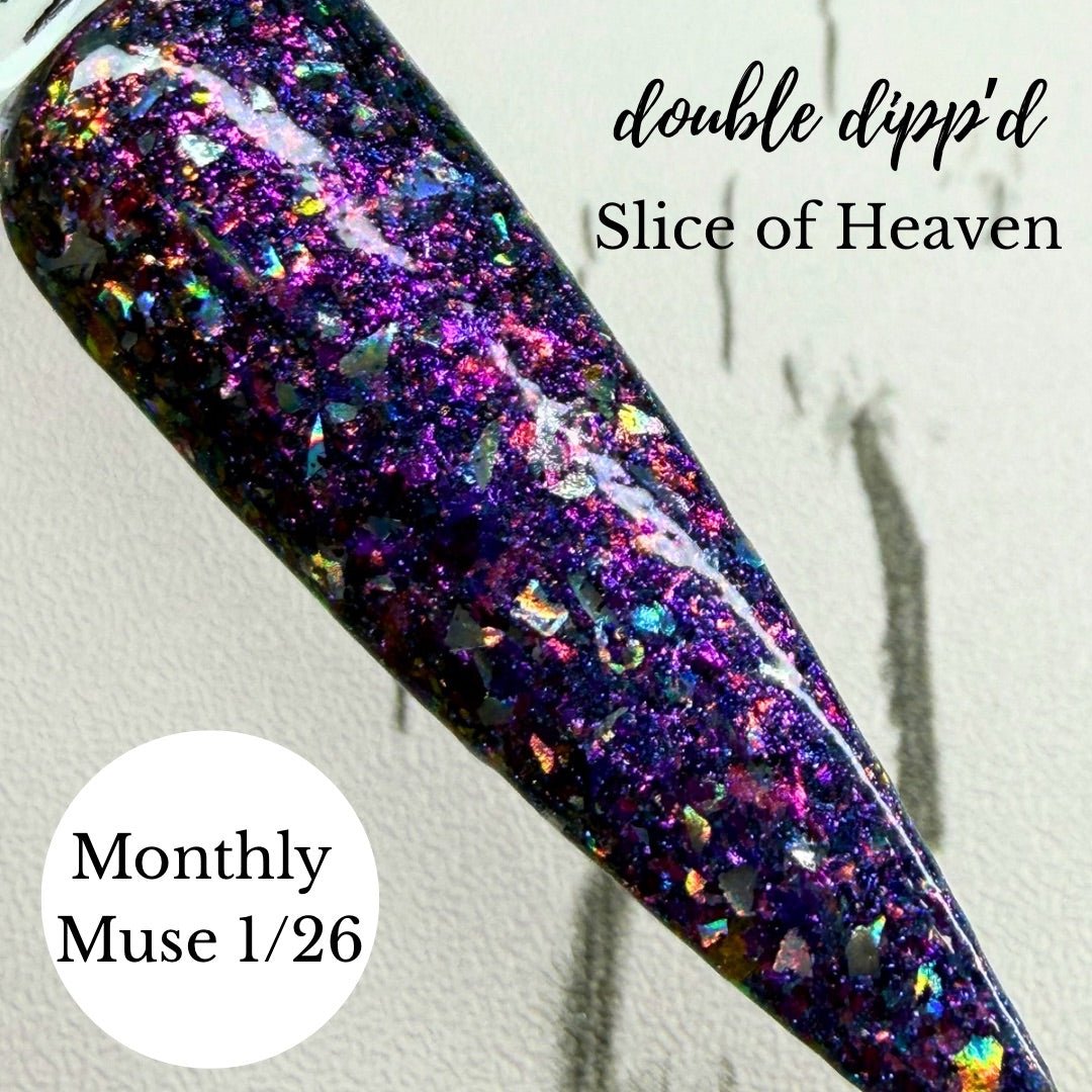 Monthly Muse 1/26 (Slice of Heaven) Dip Powder - Dip Powder - Double Dipp'd Dip Powder