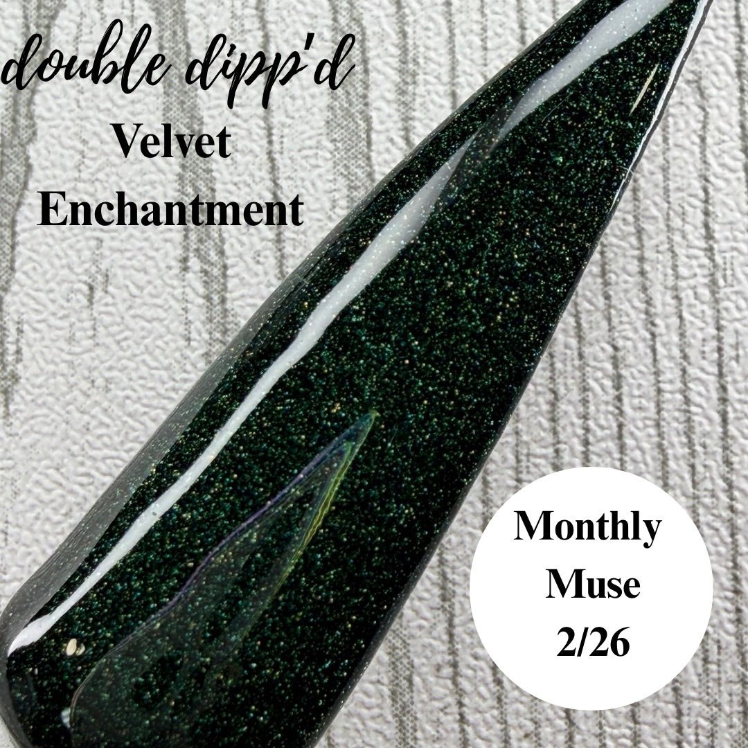 Monthly Muse 2/26 (Velvet Enchantment) Dip Powder - Dip Powder - Double Dipp'd Dip Powder