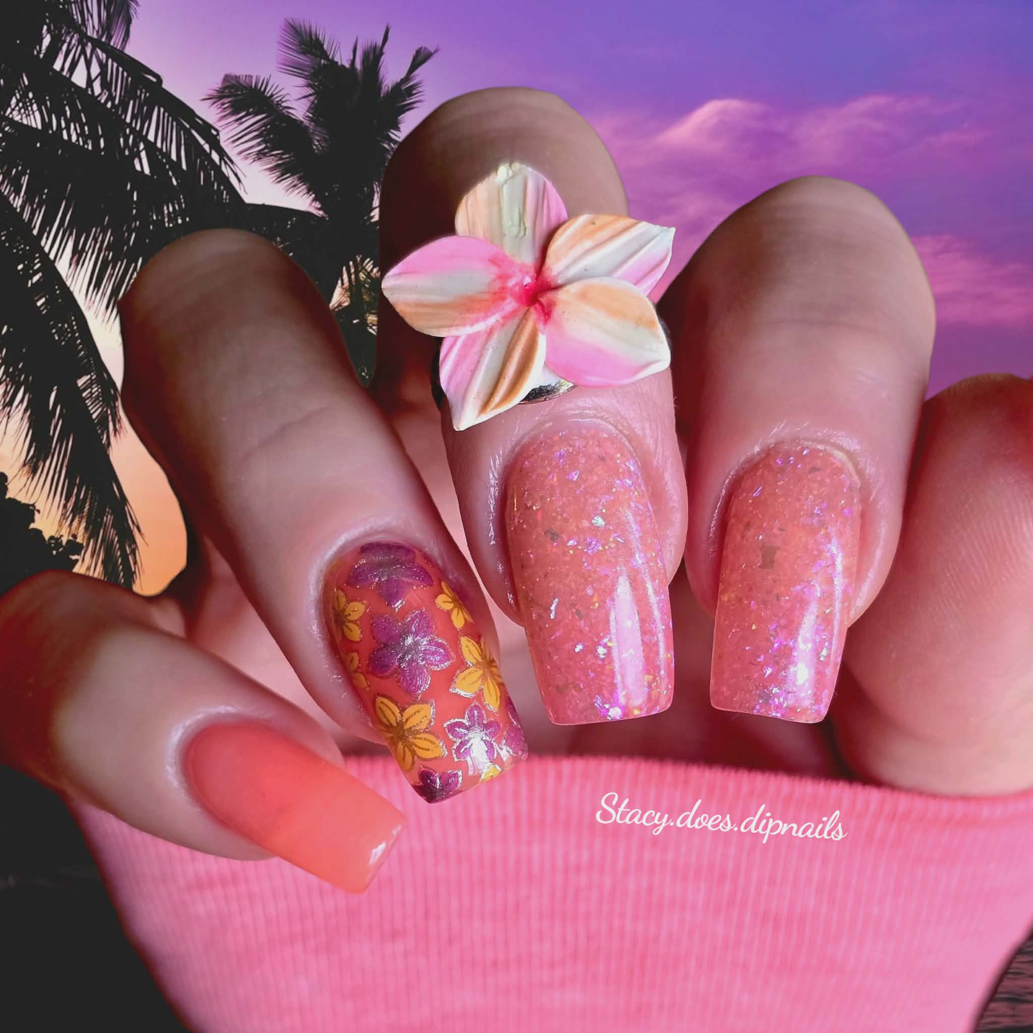 Pink Lemonade Dip Powder - Dip Powder - Double Dipp'd Dip Powder