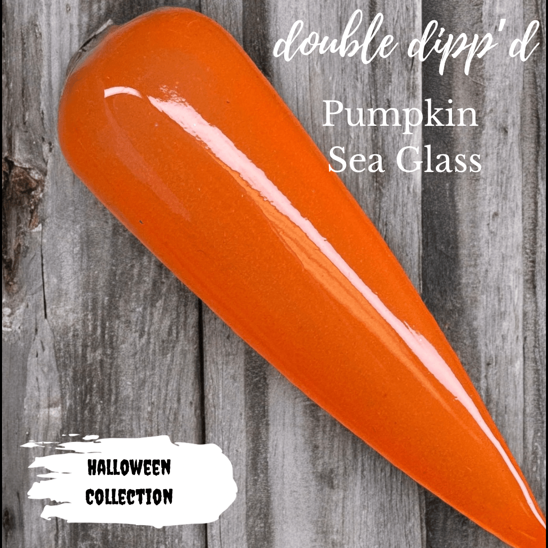 Pumpkin Sea Glass - Double Dipp'd Dip Powder