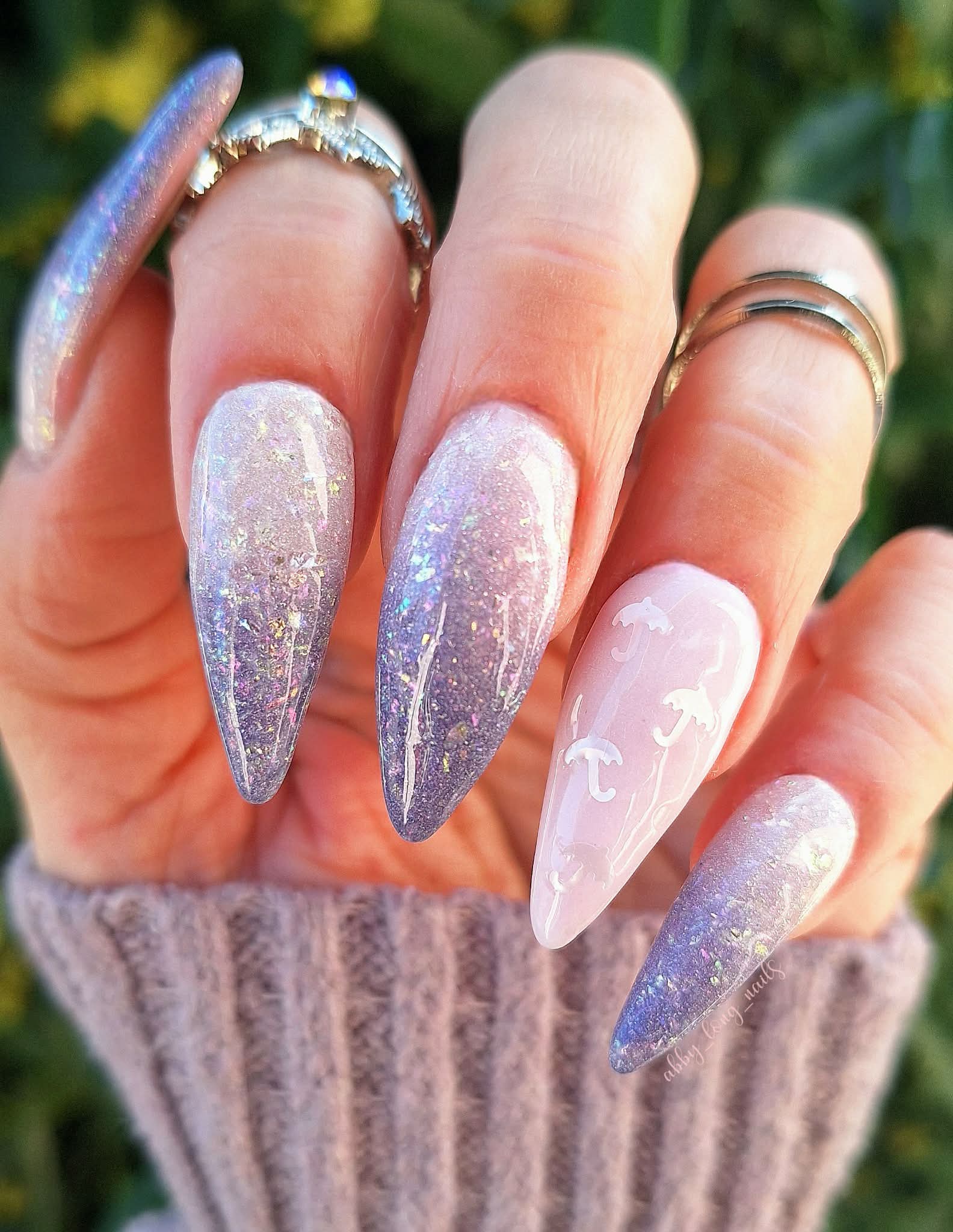 Purple Rainboots Dip Powder - Dip Powder - Double Dipp'd Dip Powder