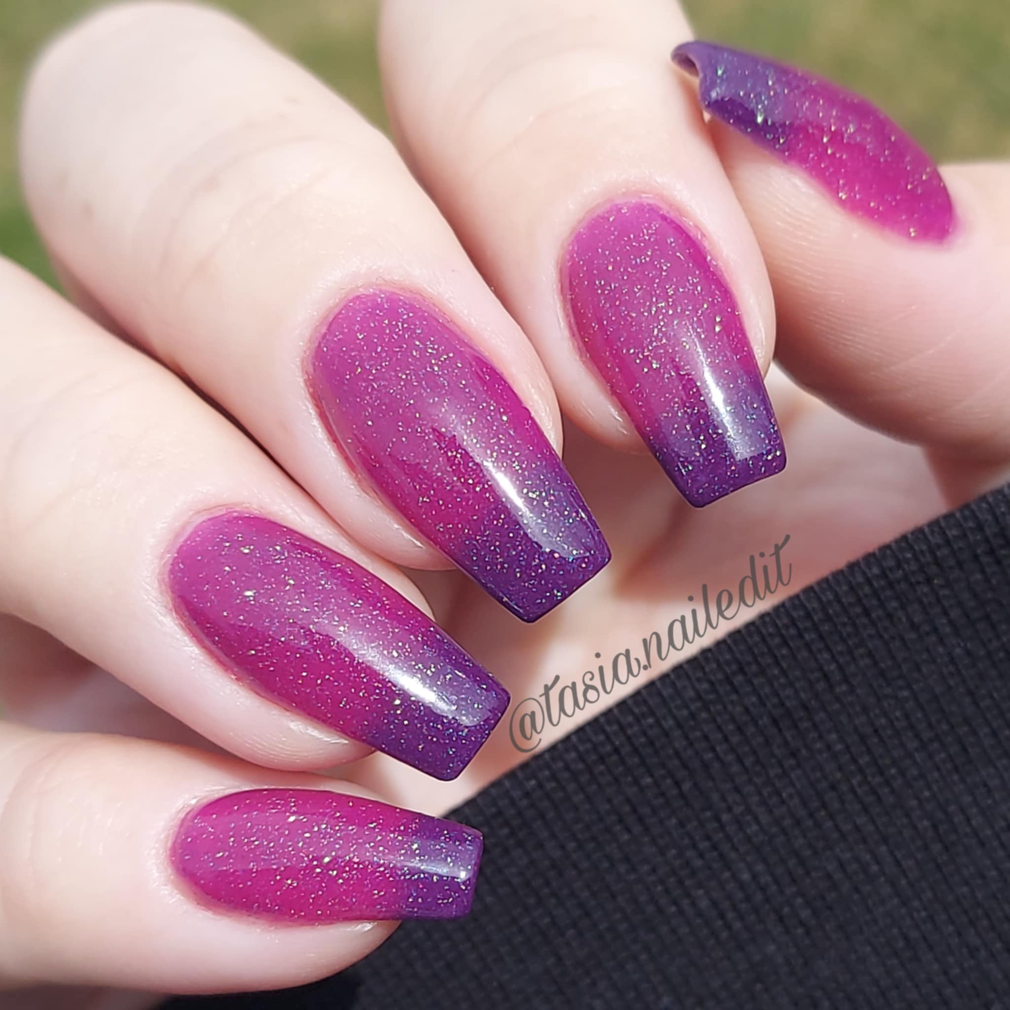 Purple to the Second Power - Dip Powder - Double Dipp'd Dip Powder