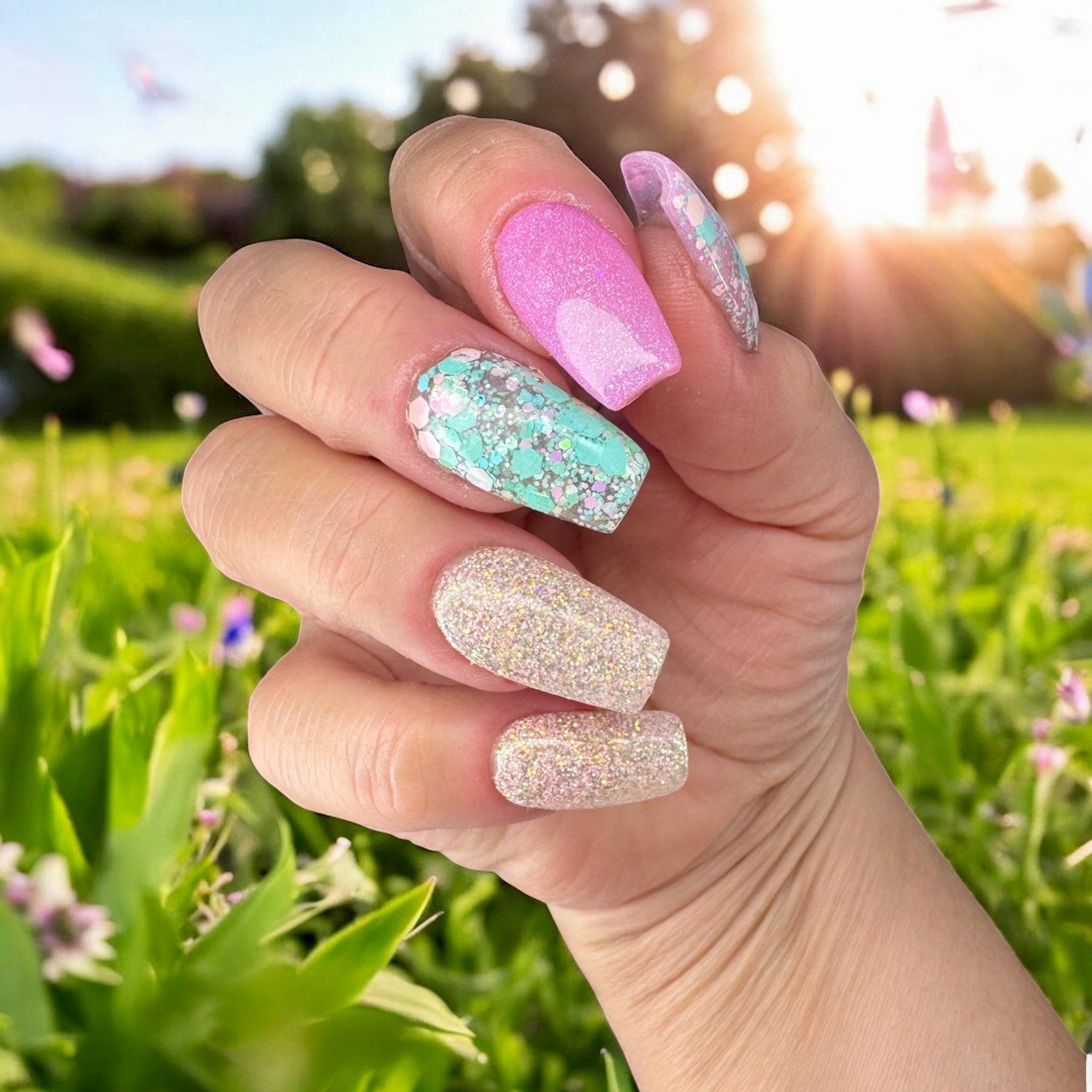 Ray of Light - Adelyn's Sparkled Creations - Double Dipp'd Dip Powder