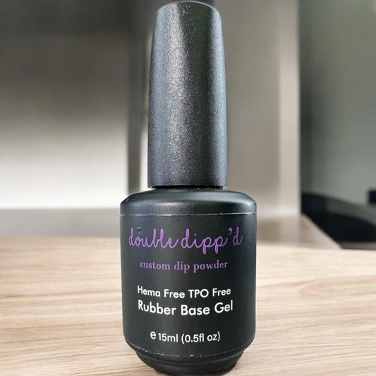 Rubber Base Gel - Liquids - Double Dipp'd Dip Powder