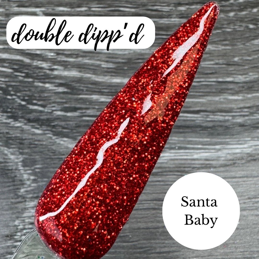 Santa Baby Dip Powder - Dip Powder - Double Dipp'd Dip Powder
