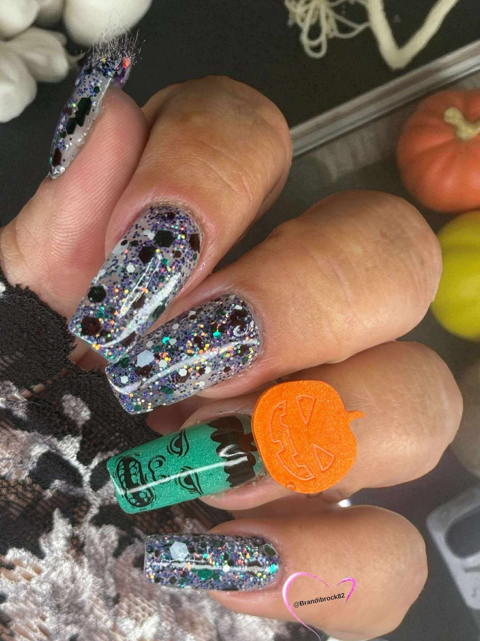 Scary Nights - Adelyn's Sparkled Creations - Double Dipp'd Dip Powder