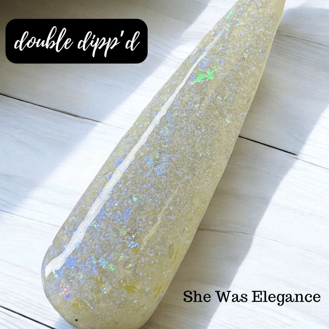 She Was Elegance - Exclusive - Double Dipp'd Dip Powder
