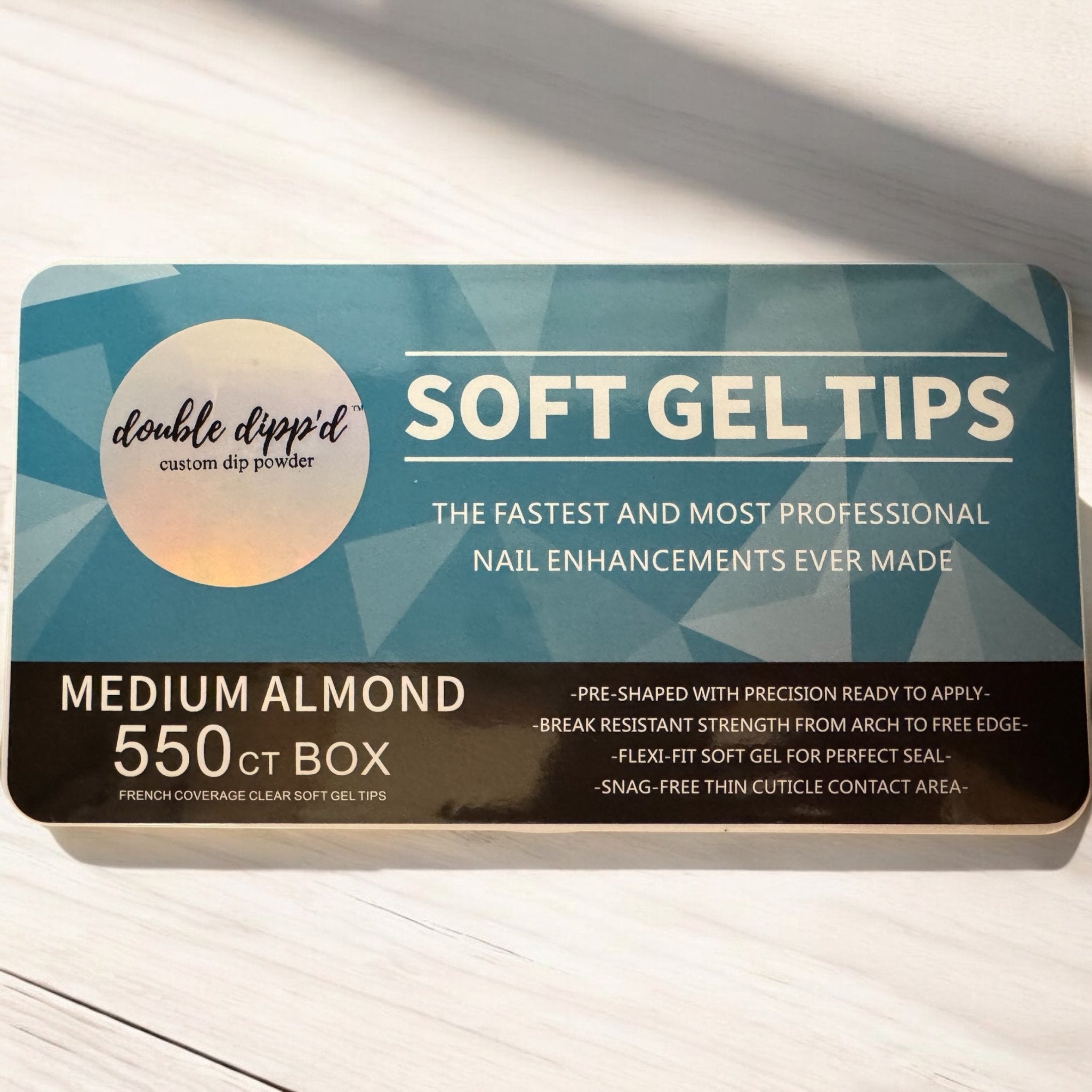 Soft Gel Nail Tips - Double Dipp'd Dip Powder