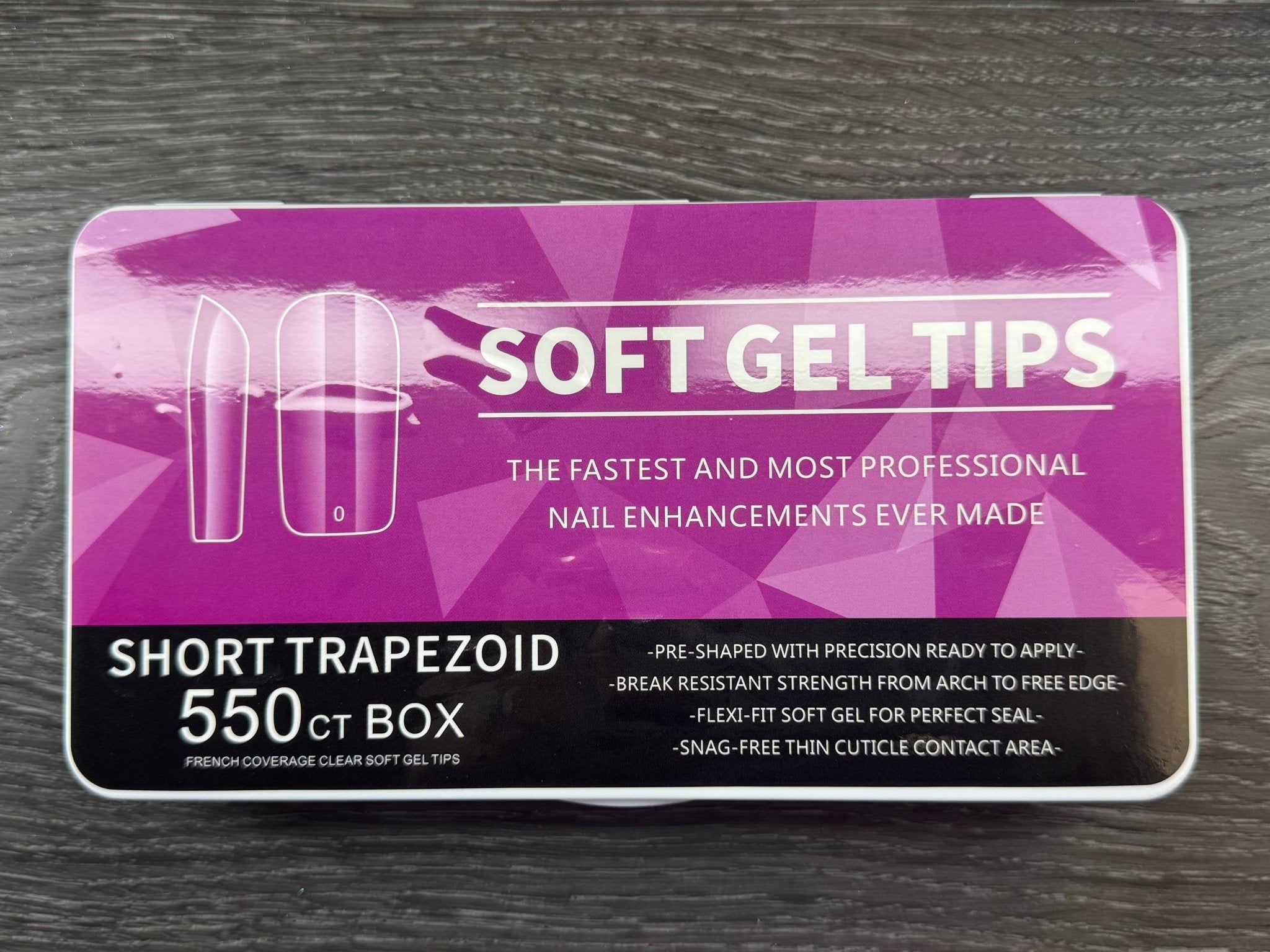 Soft Gel Nail Tips - Double Dipp'd Dip Powder