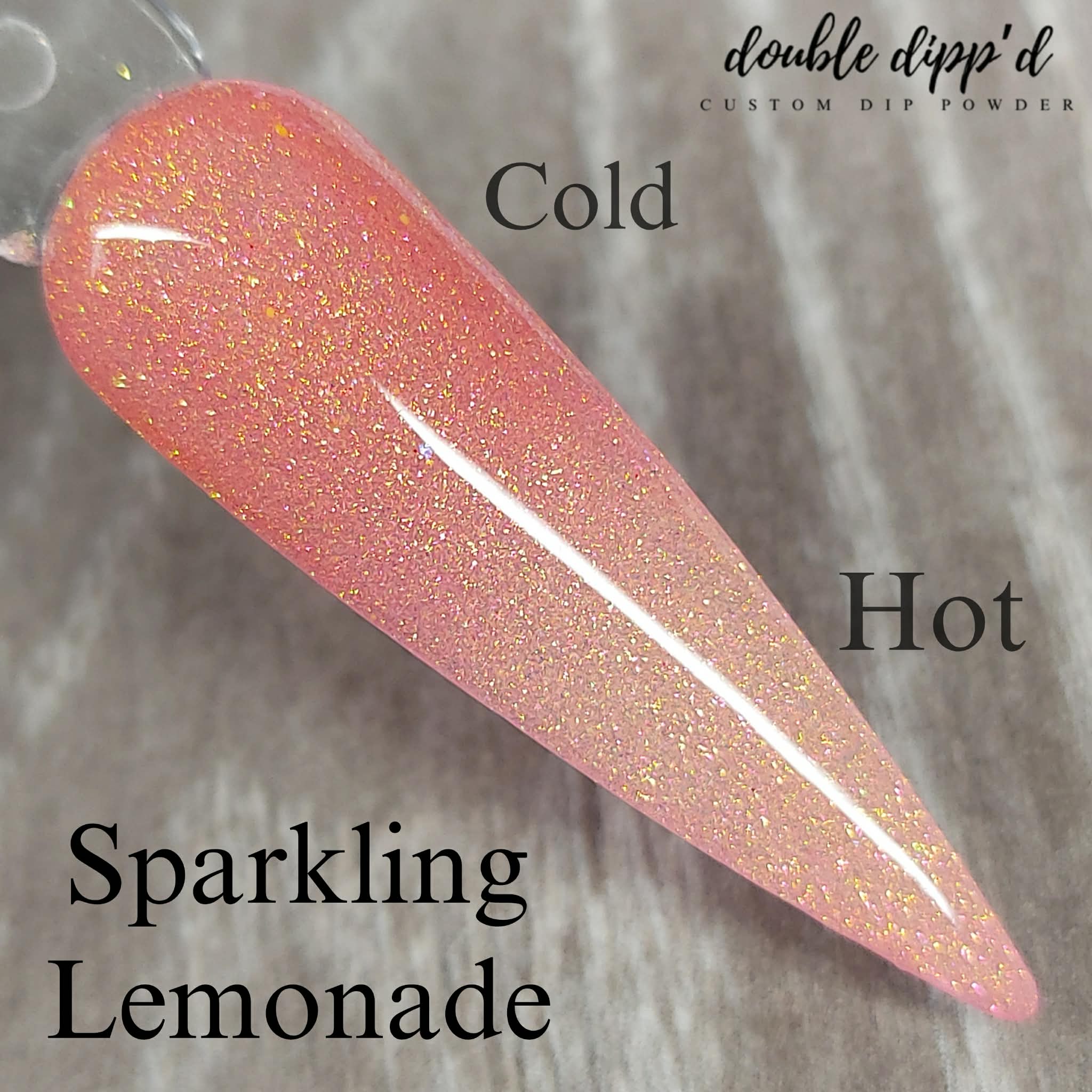 Sparkling Lemonade Dip Powder - Dip Powder - Double Dipp'd Dip Powder