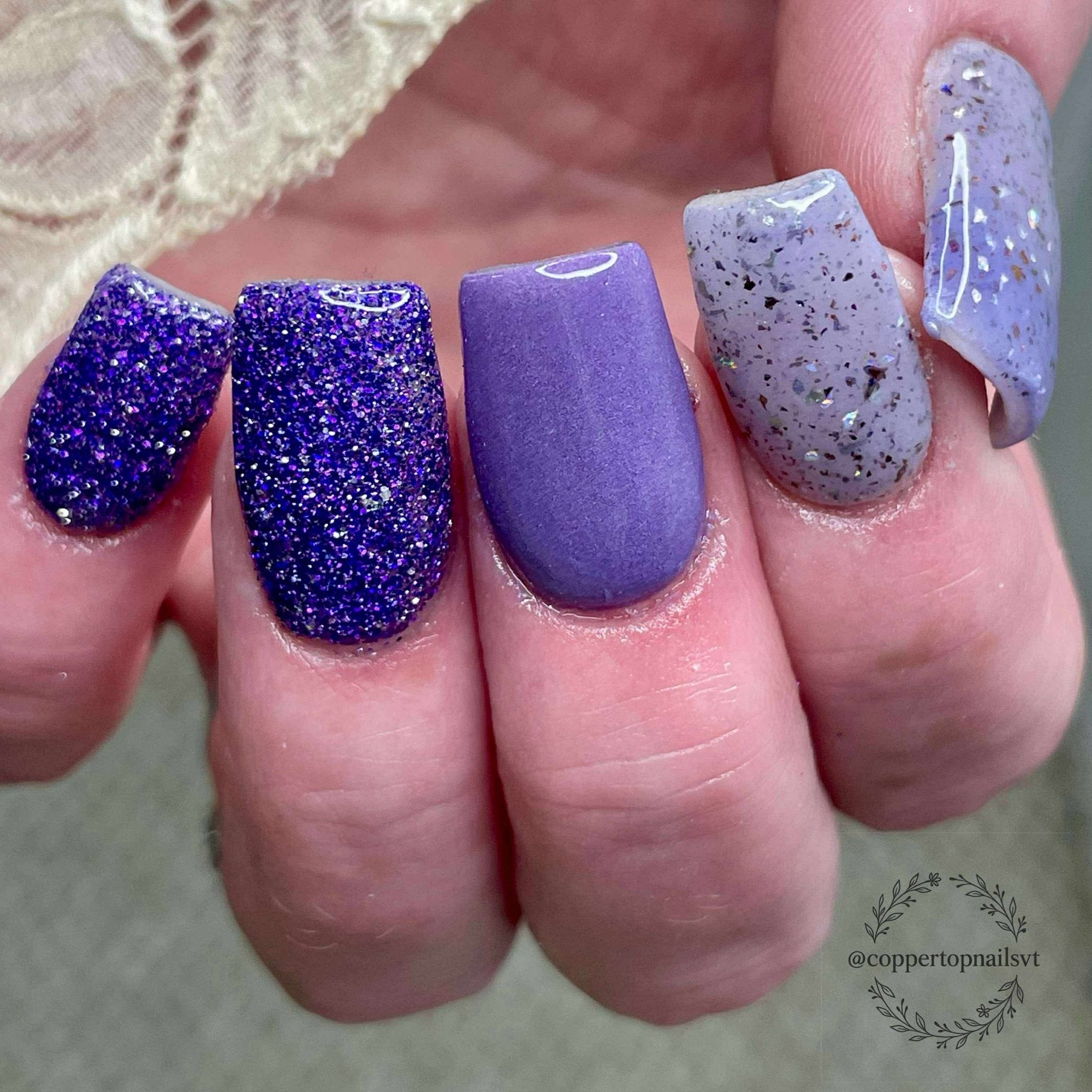 Sugar Plum Fairy Dip Powder - Dip Powder - Double Dipp'd Dip Powder