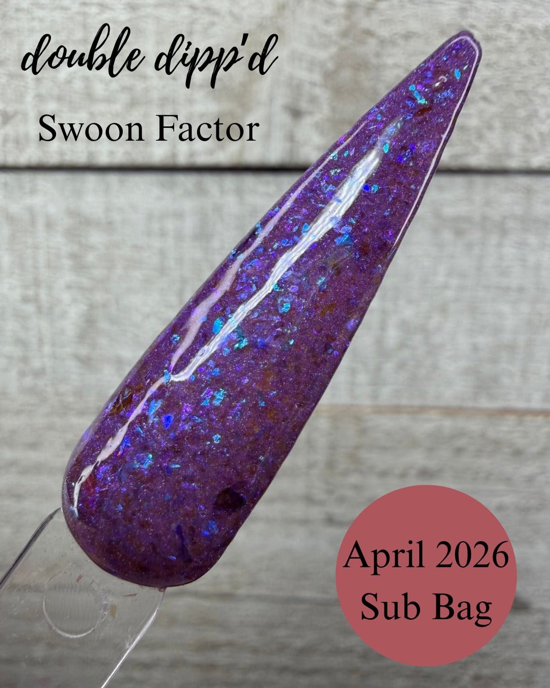 Swoon Factor Exclusive Dip Powder - Dip Powder - Double Dipp'd Dip Powder