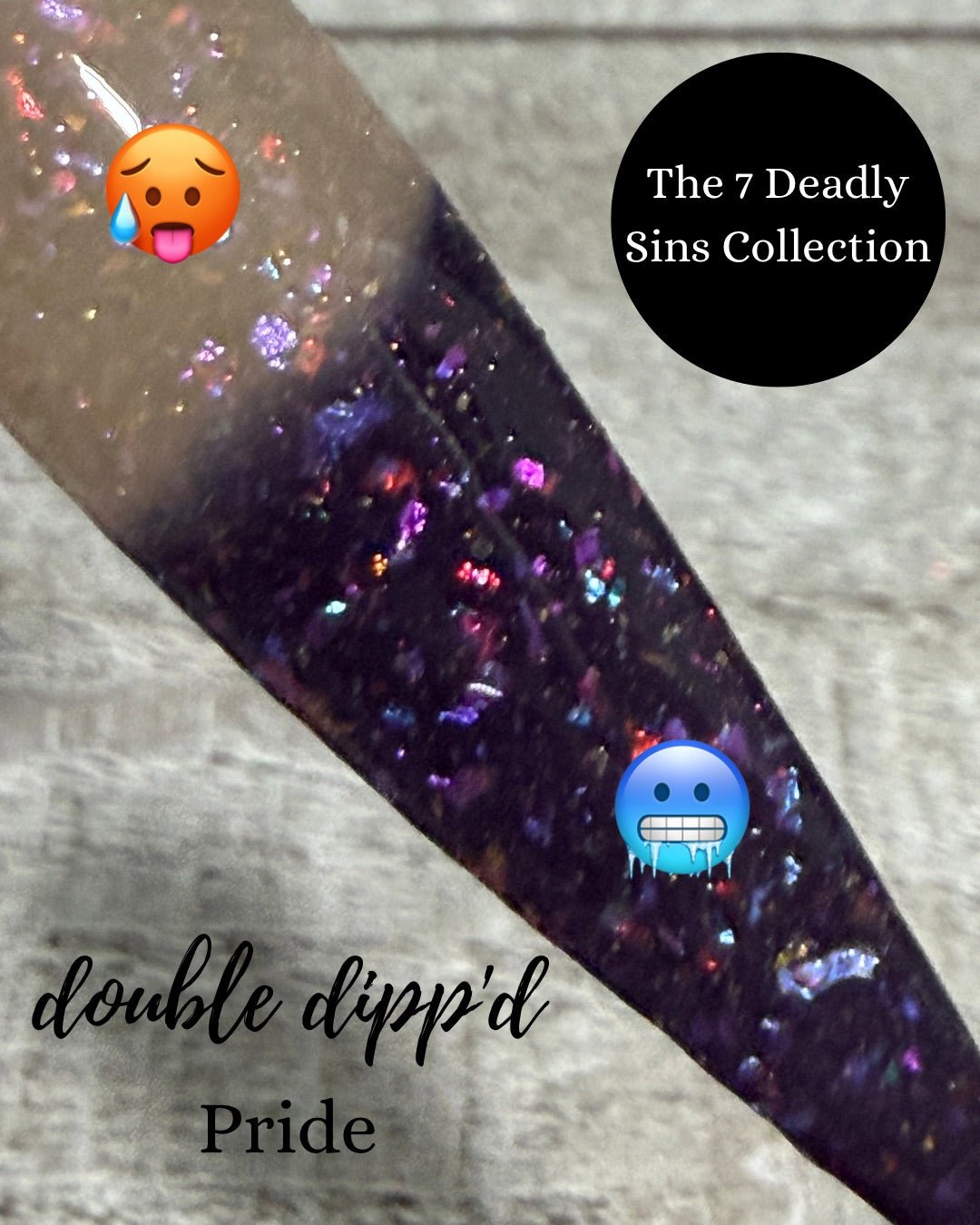 The 7 Deadly Sins Dip Powder Collection - Entire Collection - Dip Powder - Double Dipp'd Dip Powder