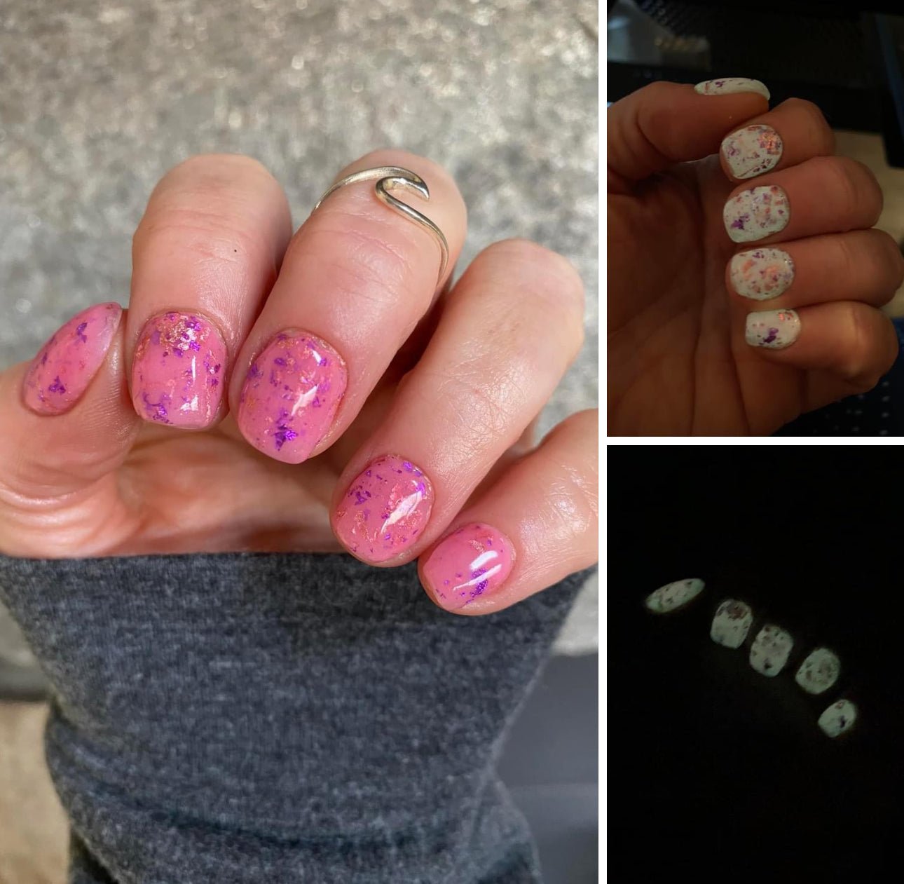 Tiptoe Through the Tulips - Foil - Double Dipp'd Dip Powder