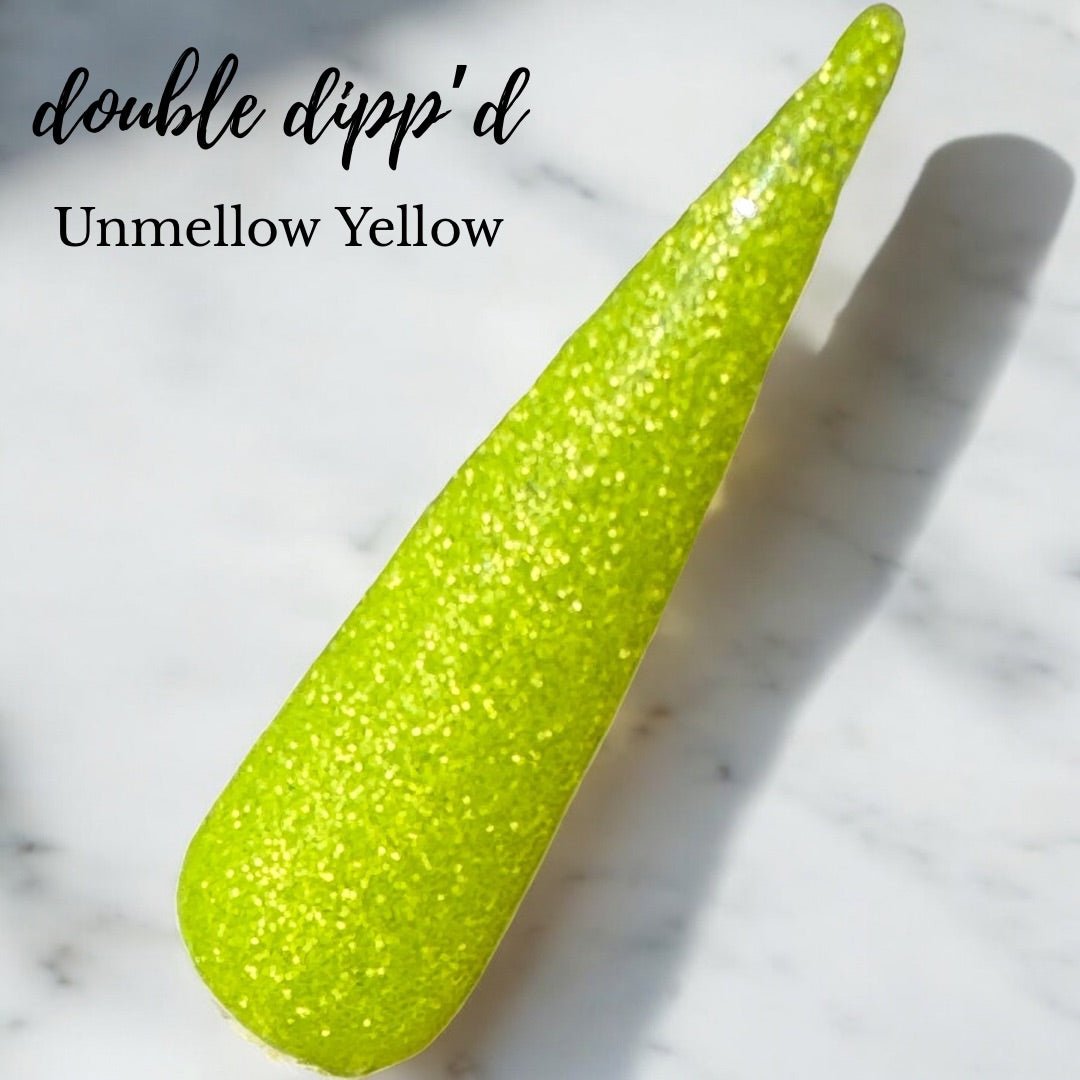 Unmellow Yellow - Closeout - Double Dipp'd Dip Powder