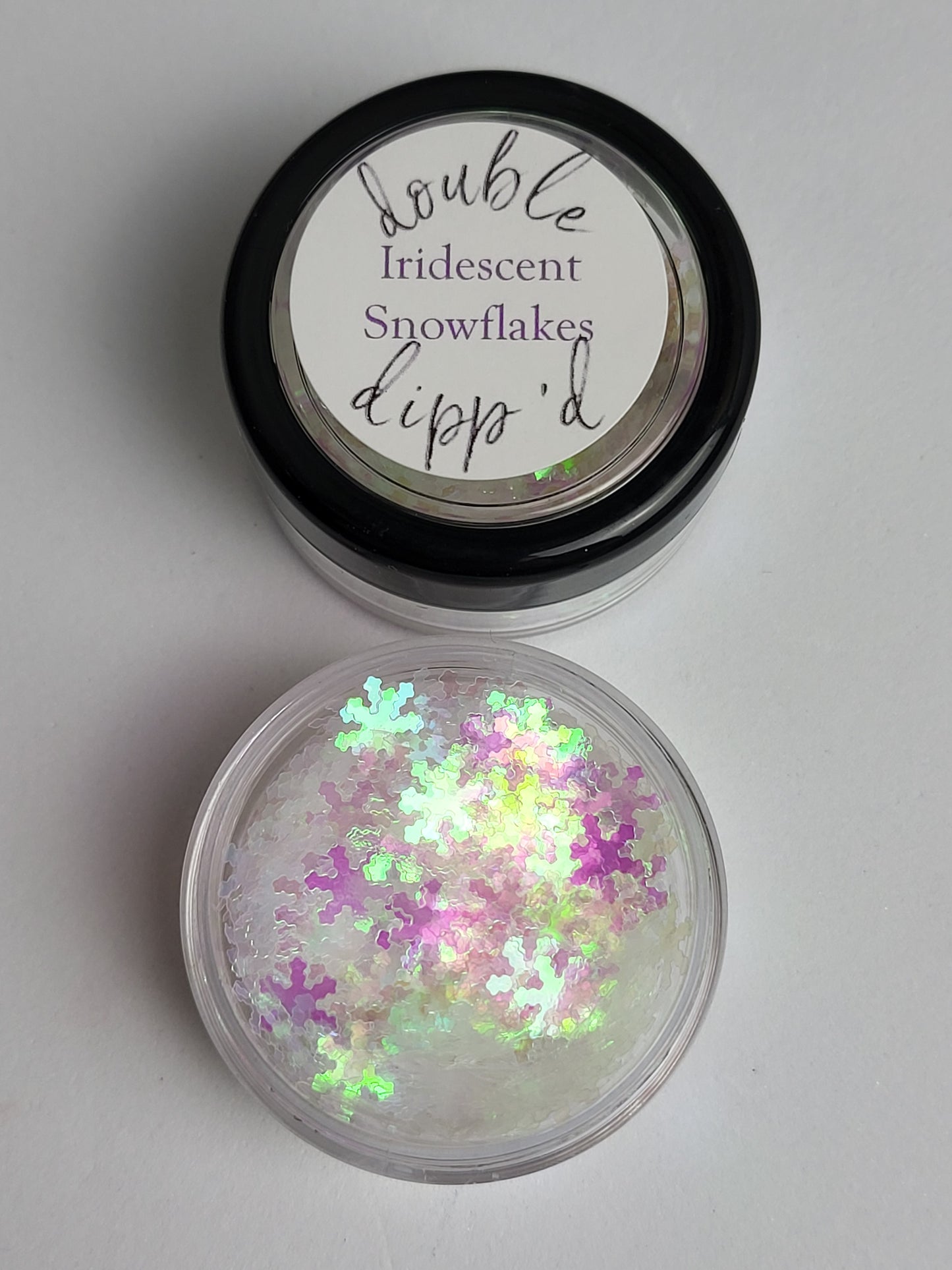 Iridescent Snowflakes