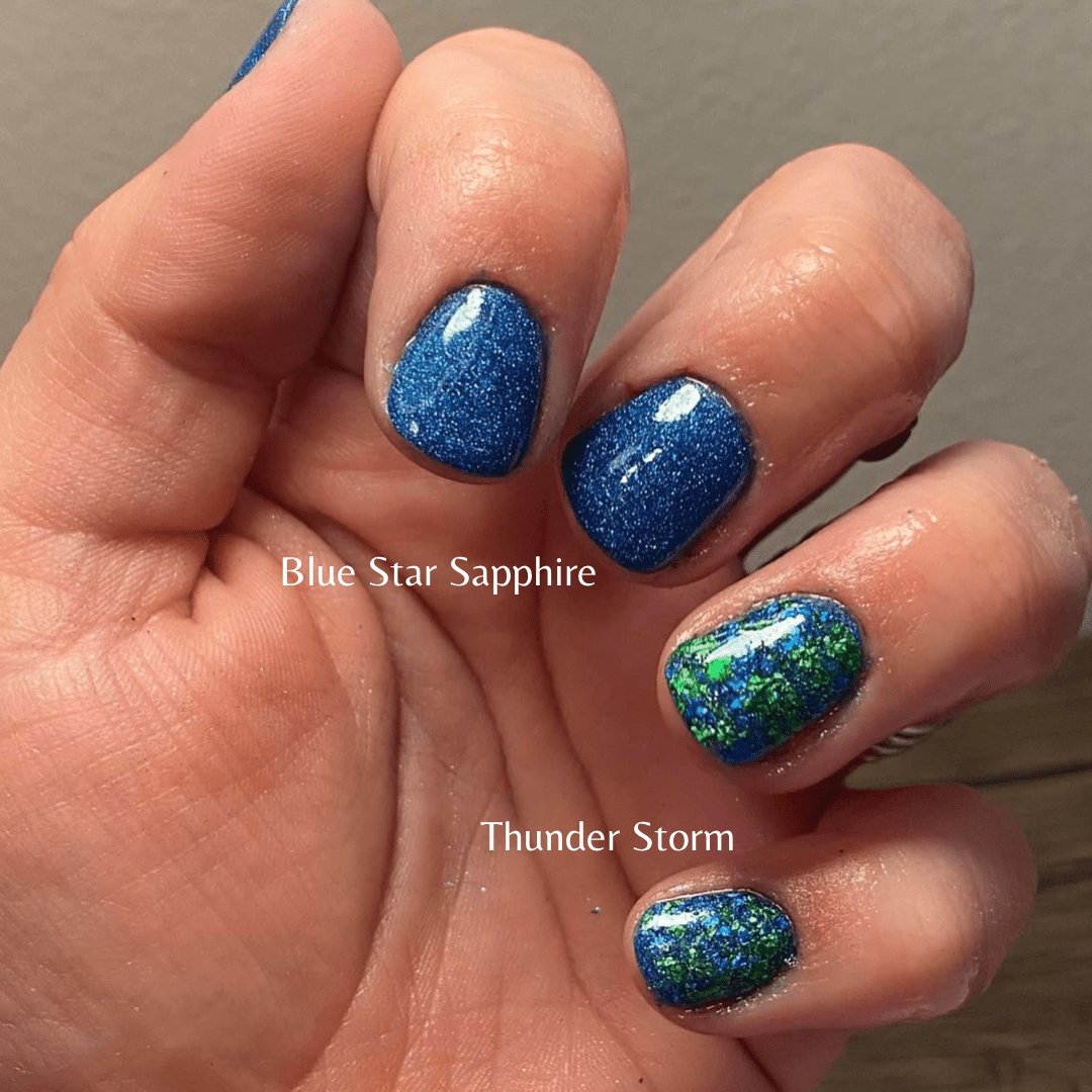 Blue Star Sapphire - Double Dipp'd Dip Powder