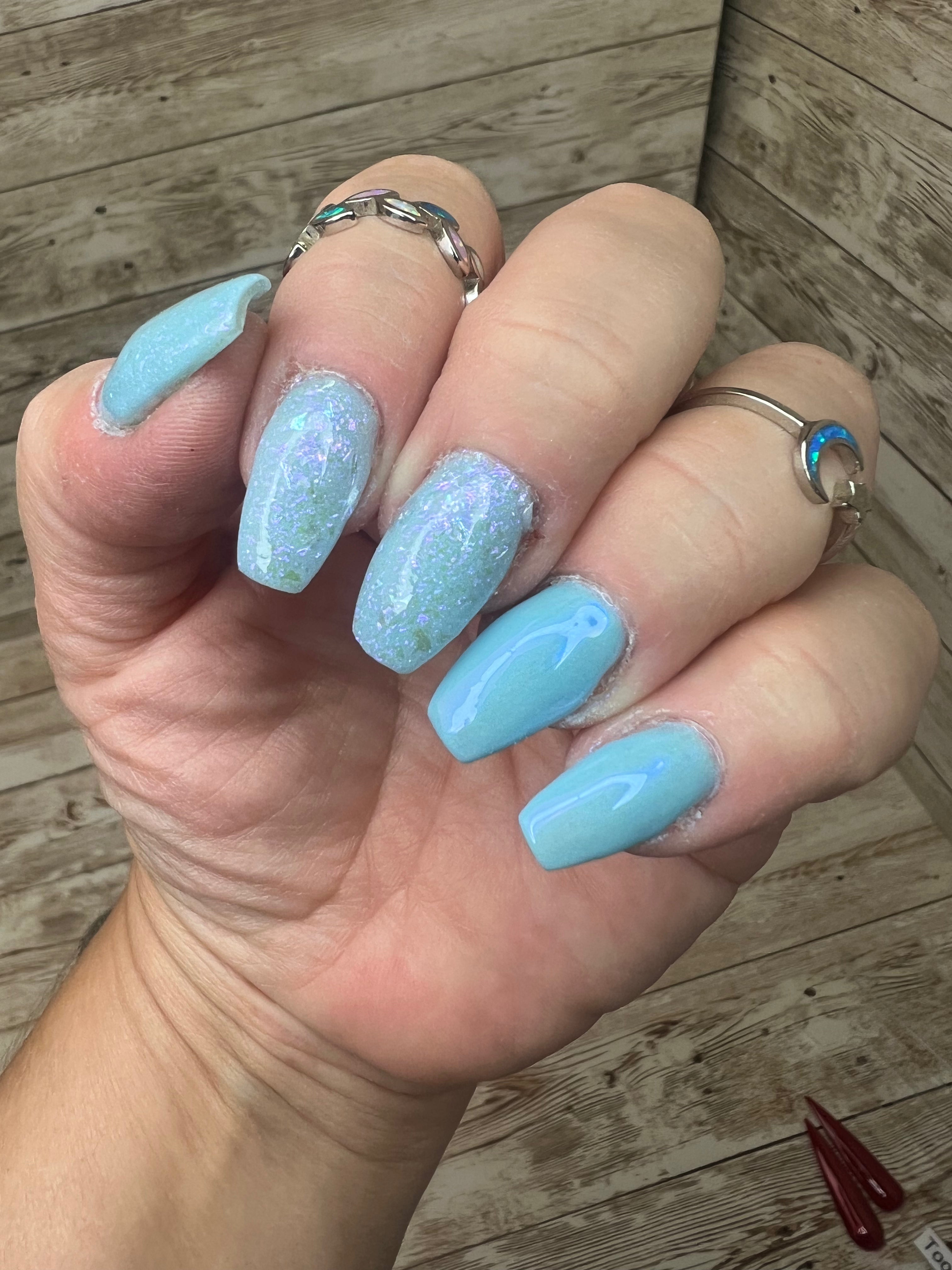 Peek a Blue Dip Powder