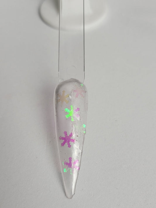 Iridescent Snowflakes - Double Dipp'd Dip Powder